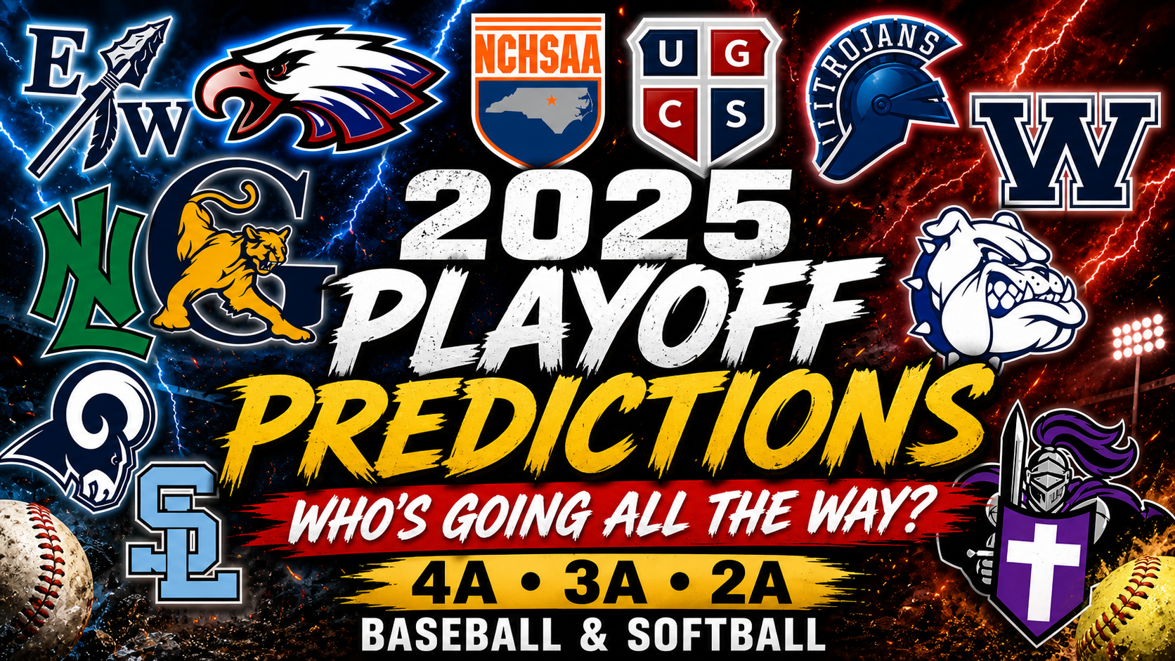 BASEBALL/SOFTBALL PLAYOFFS PREDICTIONS: Trey &amp; Chance
