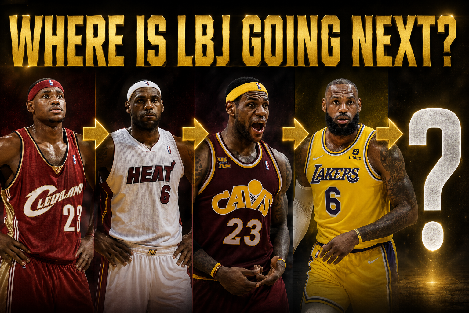 Where is Lebron going next?