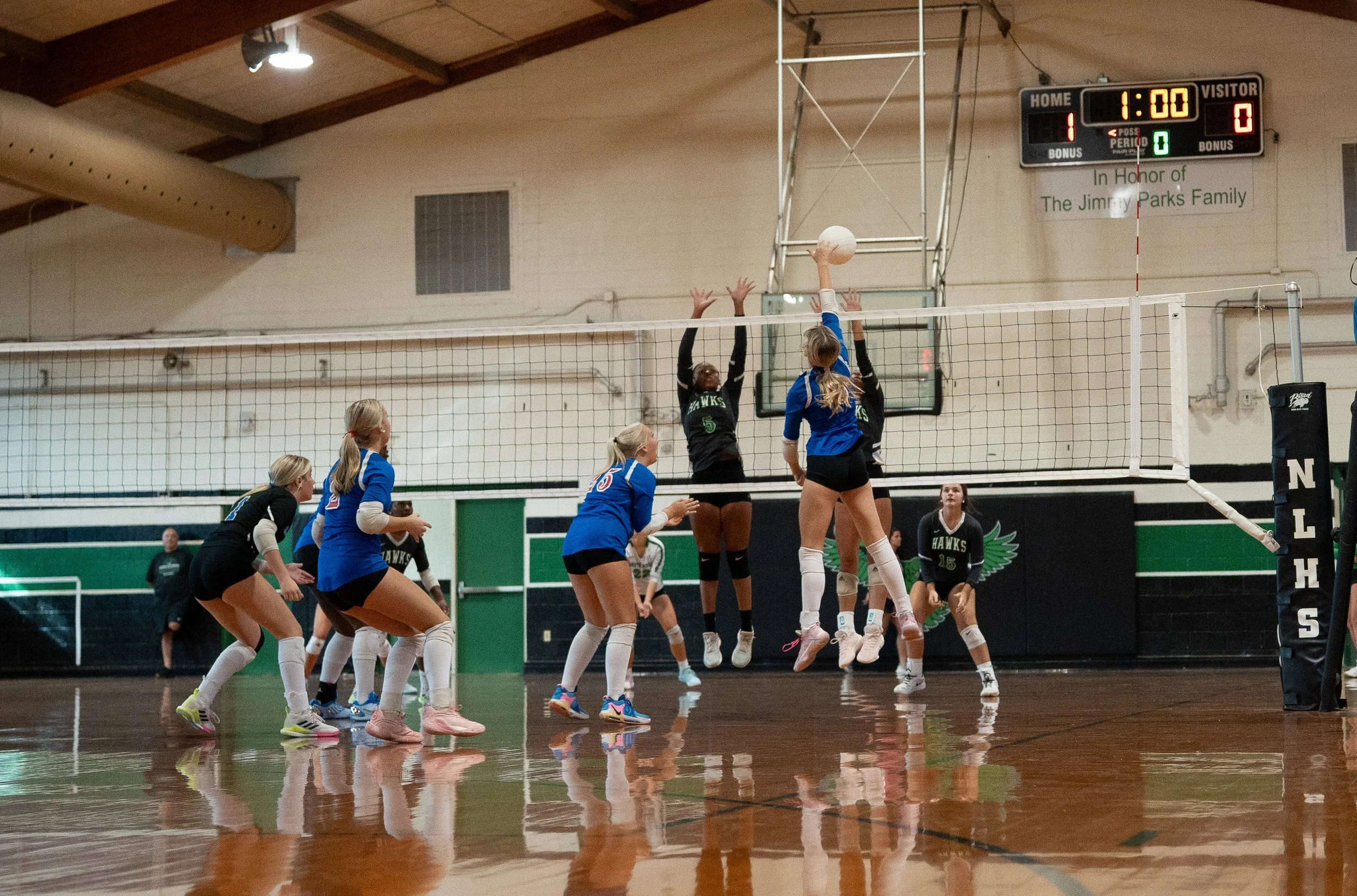 North Lenoir opens season 3-0 after four-set win over Greene Central