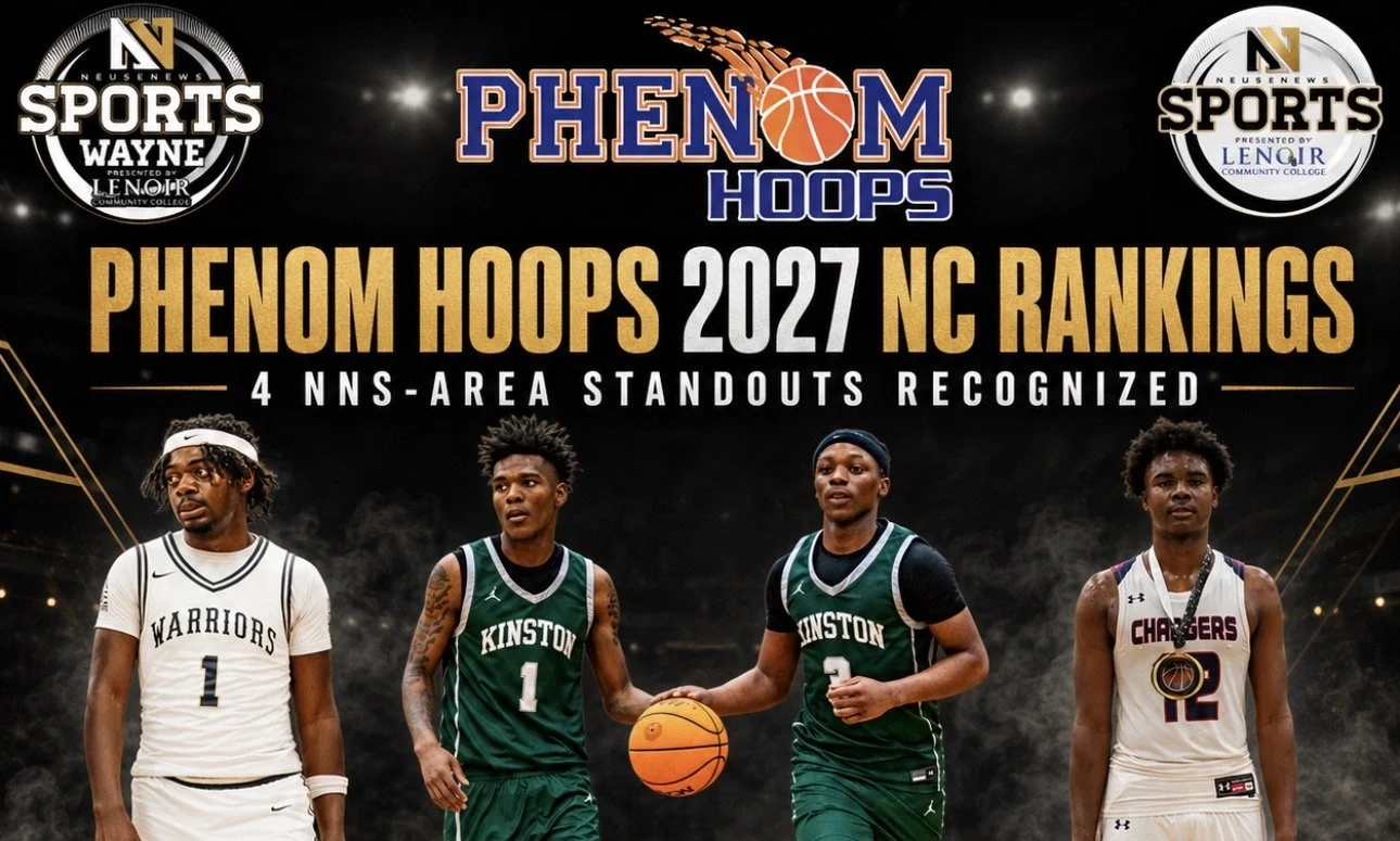 Four NNS-area standouts featured in Phenom Hoops’ 2027 North Carolina rankings