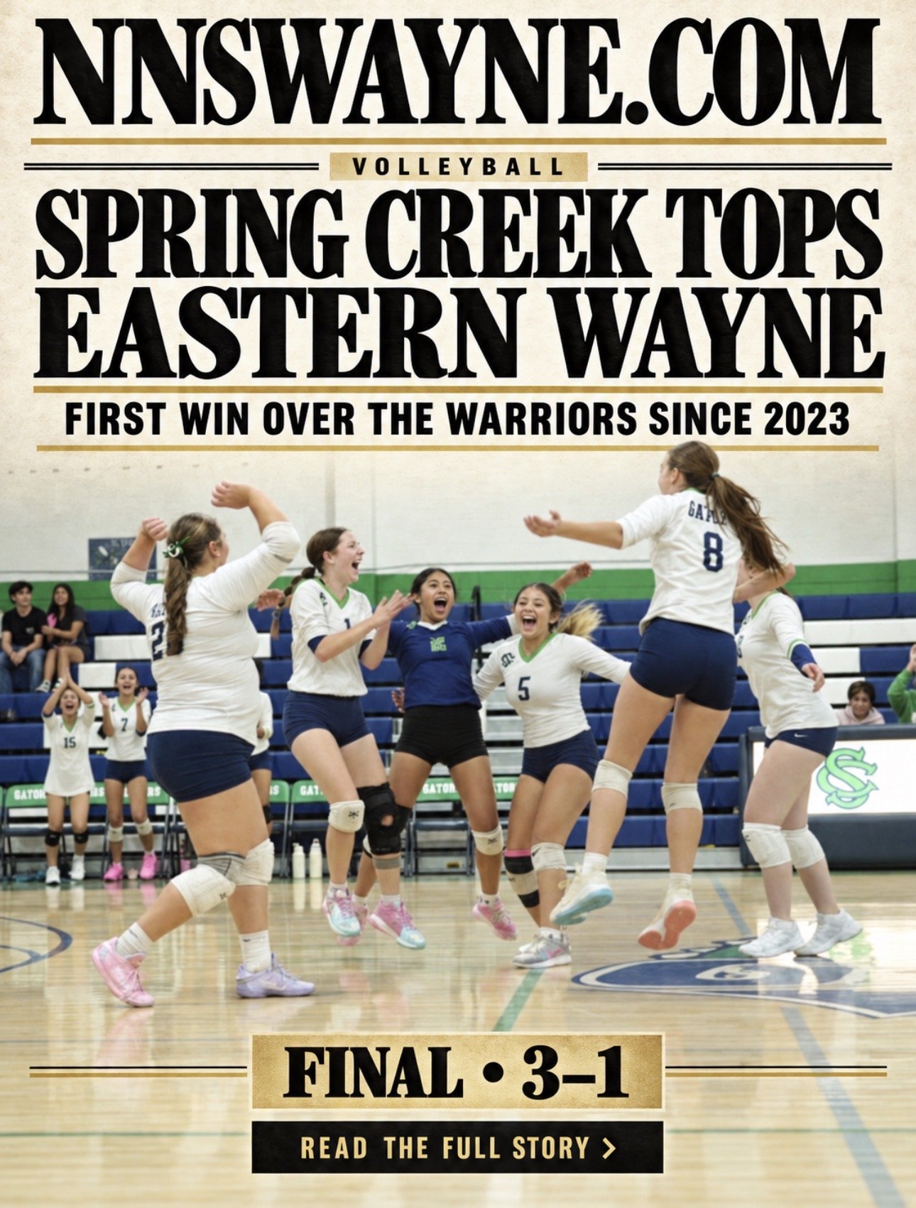 Spring Creek tops Eastern Wayne for first time since 2023