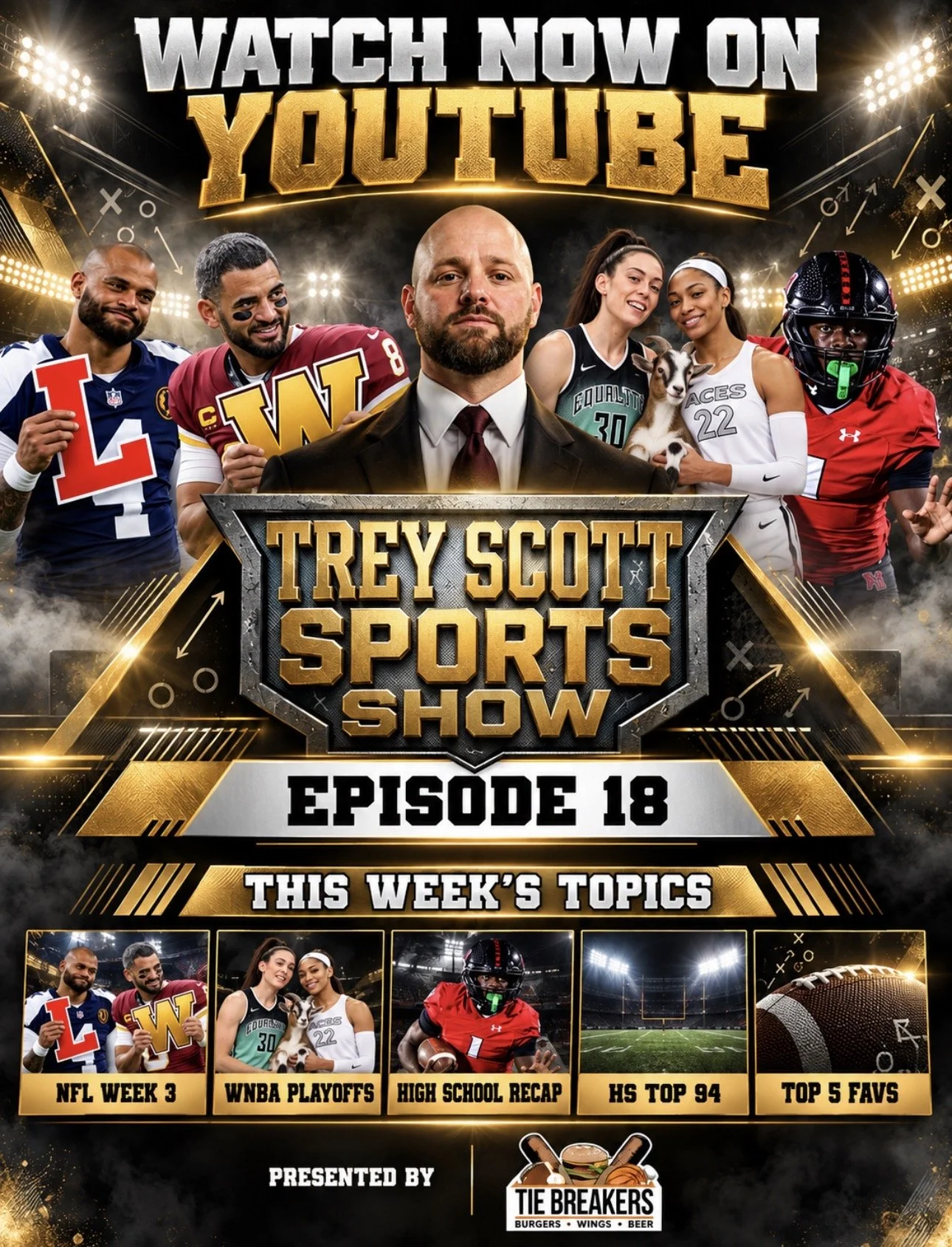 The Trey Scott Sports Show Episode 18 