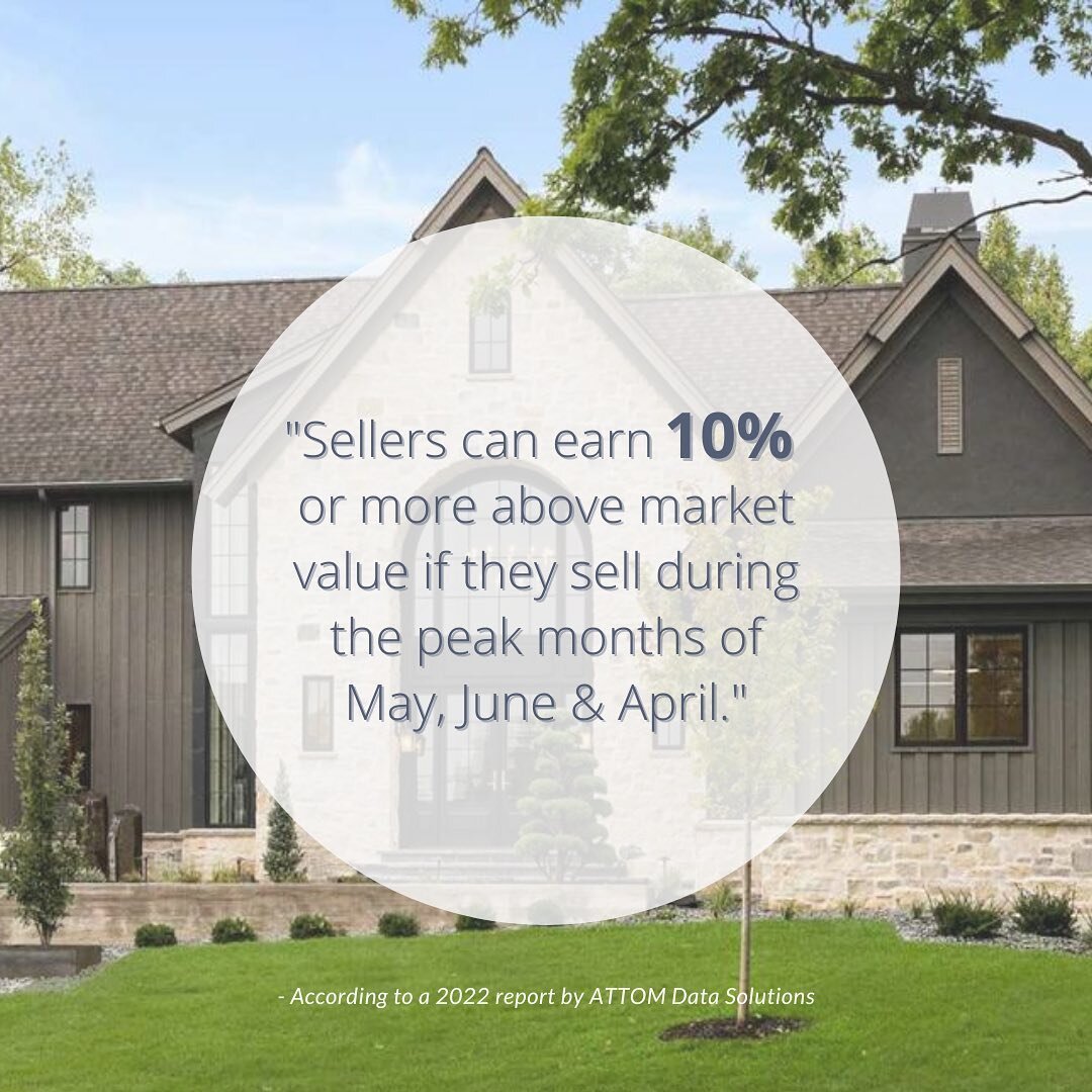 It&rsquo;s the peak season in real estate! There&rsquo;s no better time to sell than now. See the full article - link on our story 👆👆 

#homestretchservices #realestateneeds #cincinnatirealestate #columbusrealestate #preptosellyourhome #marketdeman