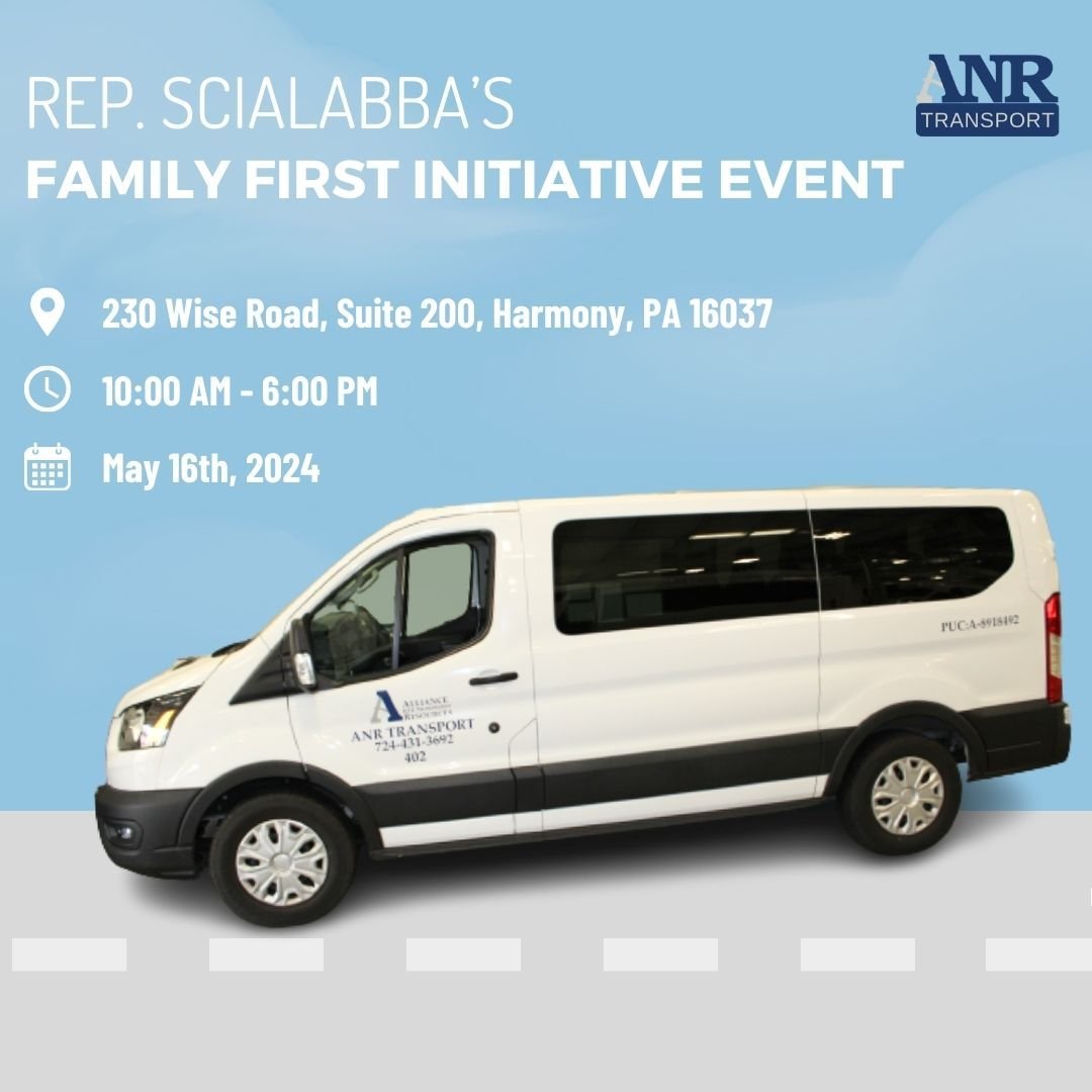 ANR Transport is excited to announce its participation in Rep. Scialabba&rsquo;s Family First Initiative Event, happening at the Steamfitters Event Center on May 16th, from 10:00 AM to 6:00 PM. Admission is free, so come join us to discover how our t