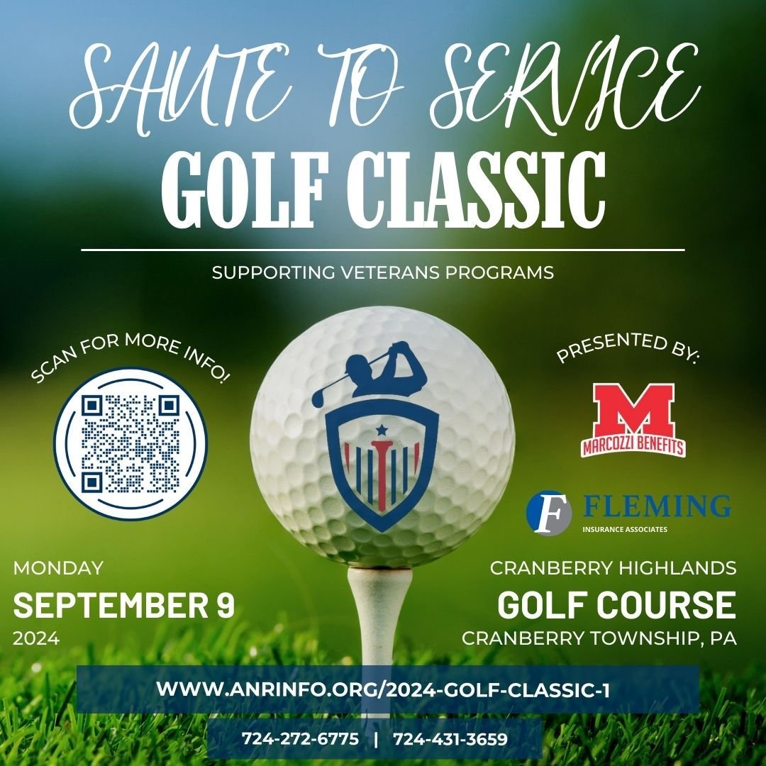 Attention Golf Enthusiasts! Get ready to swing for a cause at the first Salute to Service Golf Classic! Join us on September 9, 2024, at Cranberry Highlands Golf Course for a day of golfing excellence and support for our U.S. Military Veterans. Hoste