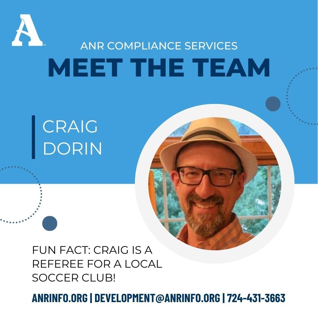 Meet Craig Dorin, Director of Quality and Compliance with the ANR Compliance Team! Craig has over 25 years of experience in the nonprofit mental health sector. For nearly two decades, he's focused on ensuring that services for adults with mental heal