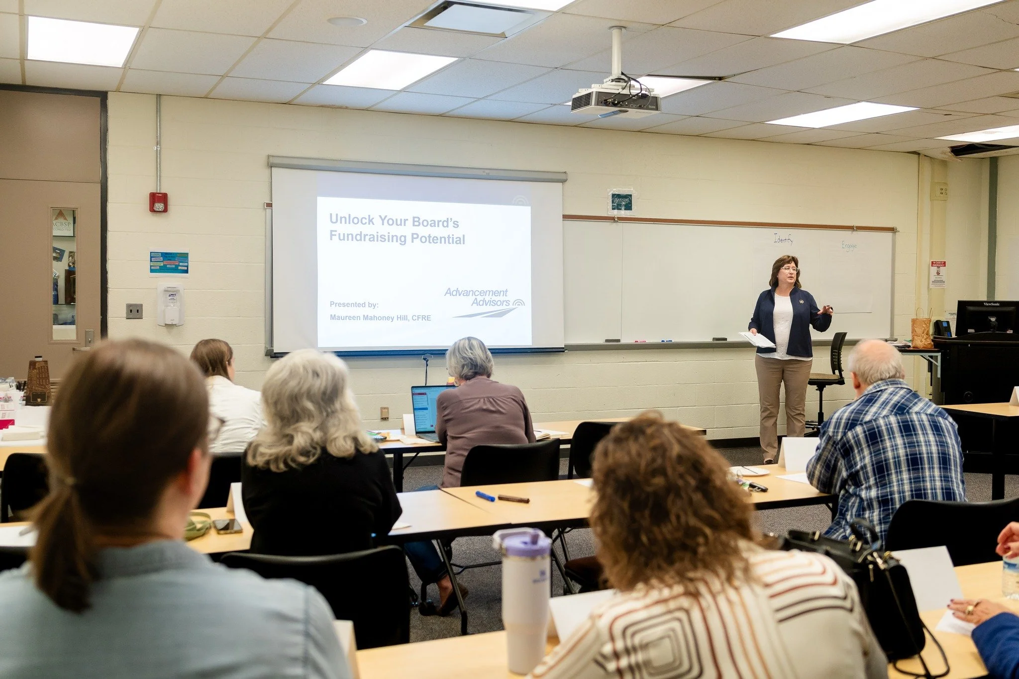 Thank you to everyone who joined us for our Unlock Your Board&rsquo;s Fundraising Potential event! 

We would also like to thank our presenter, Maureen Mahoney Hill, CFRE, for sharing valuable ideas and tools to enhance fundraising efforts.

And we a