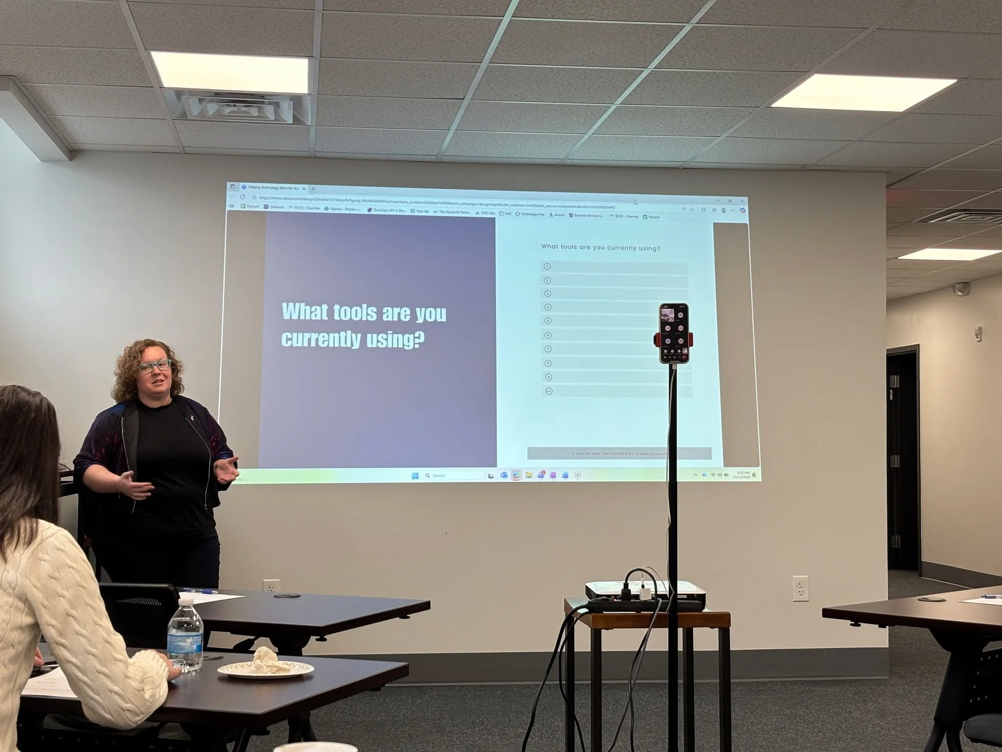 We recently held a Digital Wellness Fair for our ANR team. The staff took part in three sessions, including two led by Gael Gilliland on building healthier tech habits and improving focus, and a session from Dr. Eric Pasierb from Applewood Chiropract