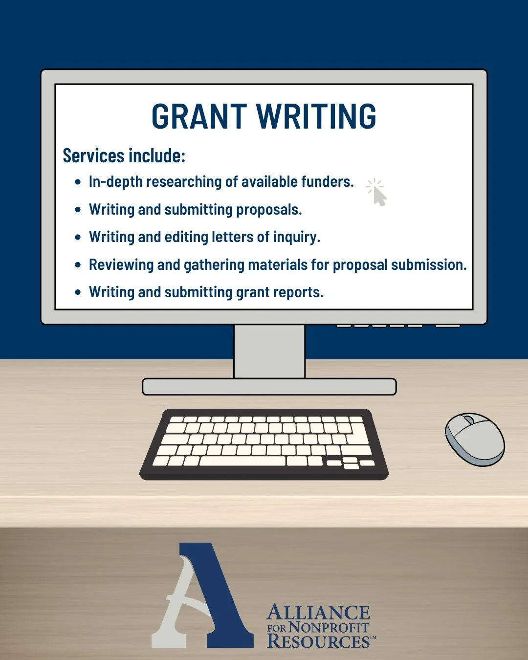 Grant writing can seem overwhelming, especially when there are tight deadlines. ANR&rsquo;s Grant Writing Team is here to help. Reach out to us or visit our website for more information!

---
anrinfo.org | 724-431-3663 | development@anrinfo.org

Your