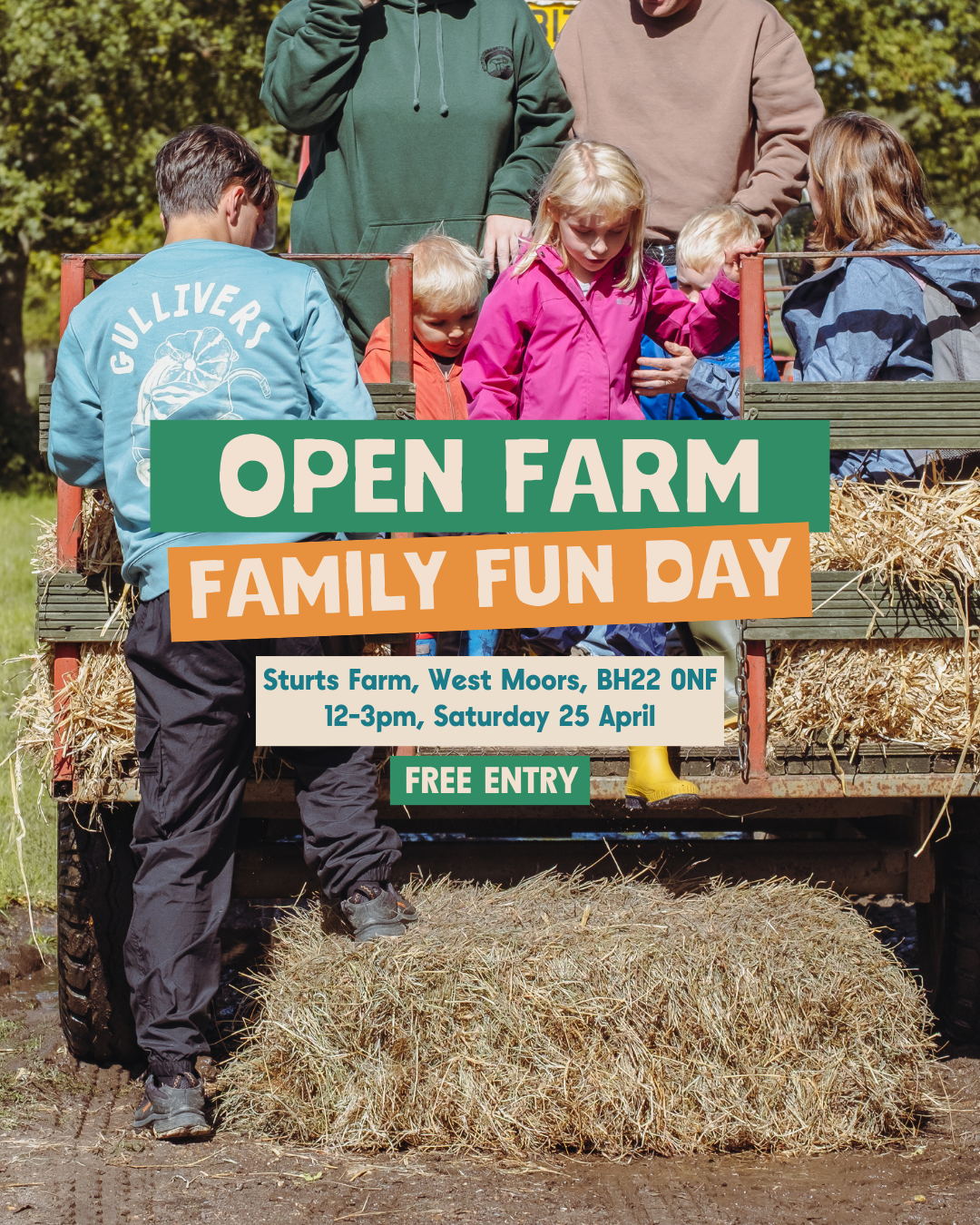 Open Farm Family Fun Day at Sturts Farm