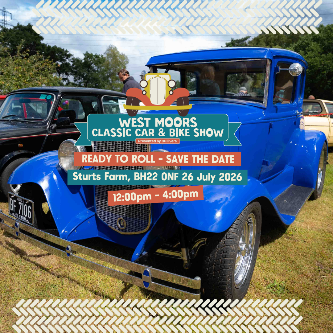 West Moors Classic Car &amp; Bike Show 2026