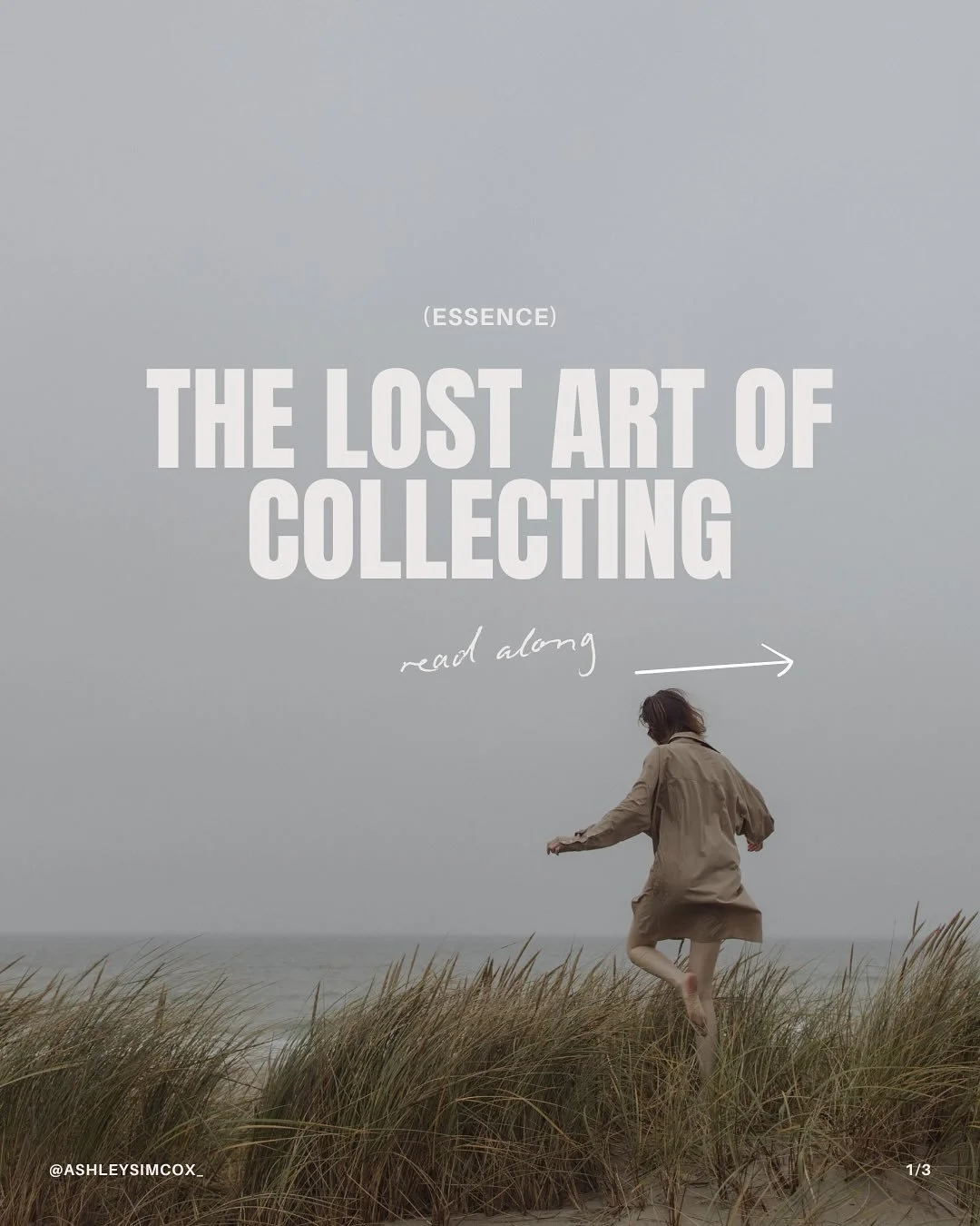 there&rsquo;s something quiet and beautiful about the lost art of collecting.
it reminds me of the softness of childhood. 
the shells, the stamps, the stickers, the tiny treasures and trinkets kept safe in a box only we could open. it wasn&rsquo;t fo