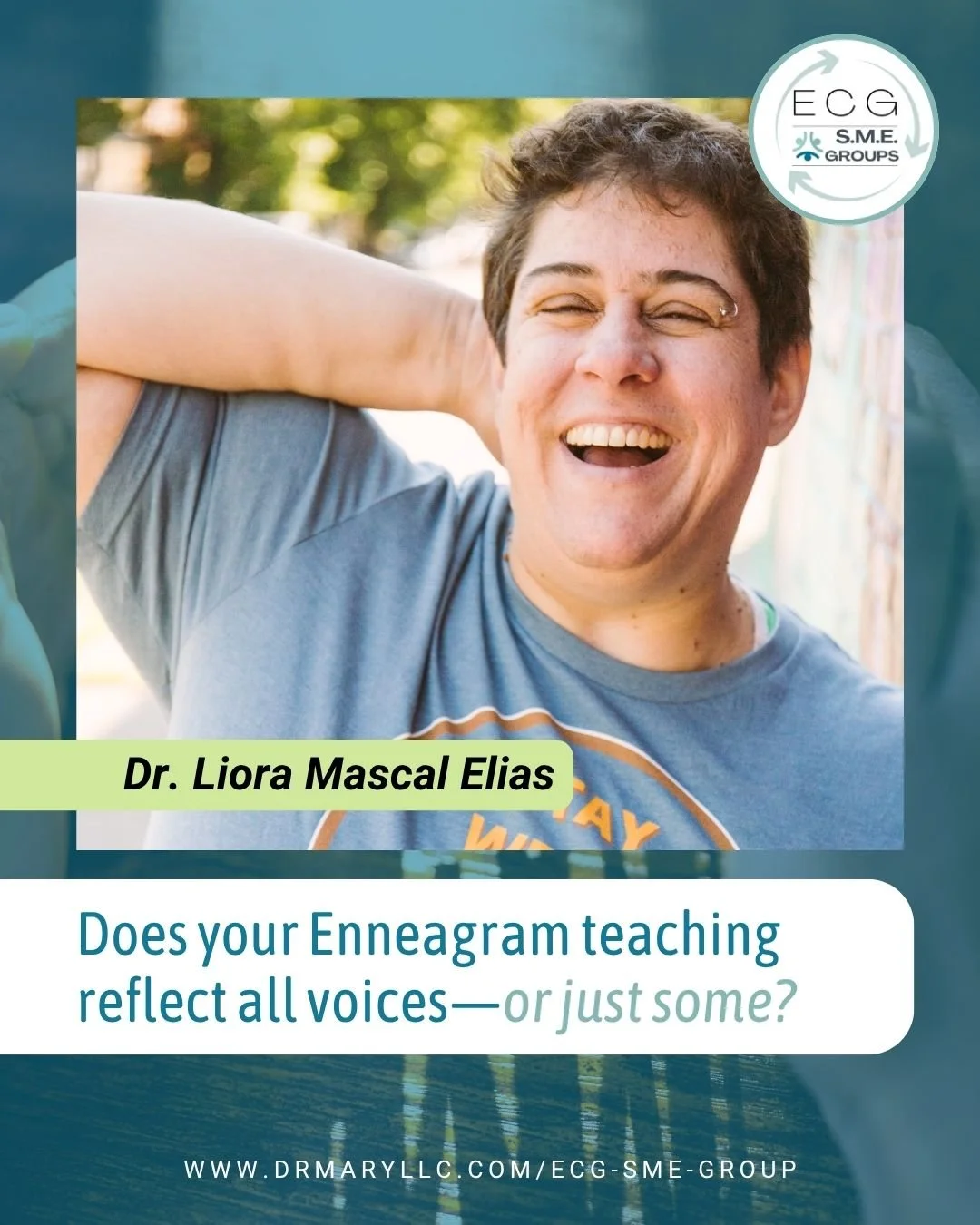 Does your Enneagram teaching reflect all voices&mdash;or just some?
Join us Wednesday, November 19 at 2:00 PM ET for Inclusivity &amp; The Enneagram&mdash;a space for reflection, growth, and collective liberation.
Part of ECG&rsquo;s Subject Matter E