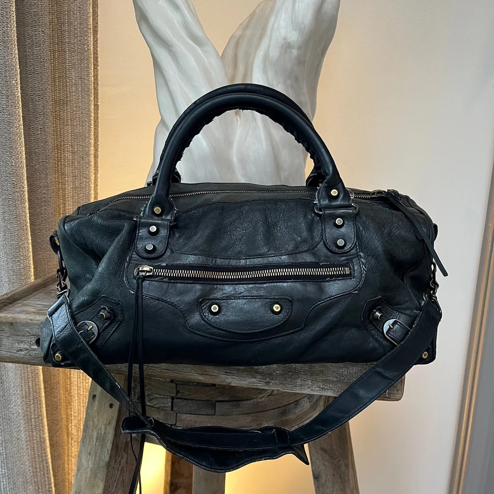Black Balenciaga City Bag — Berkeley Boutique