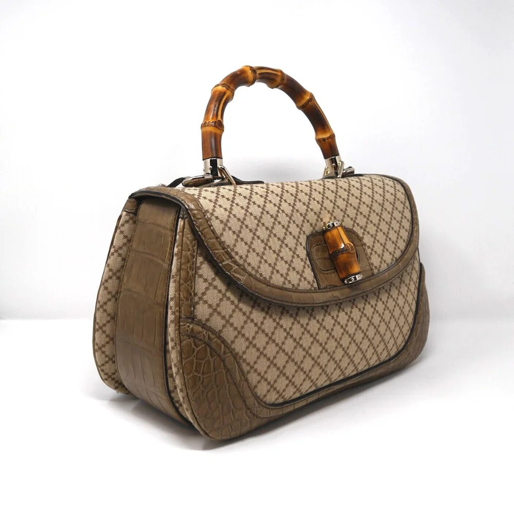 Gucci bamboo store handle bag