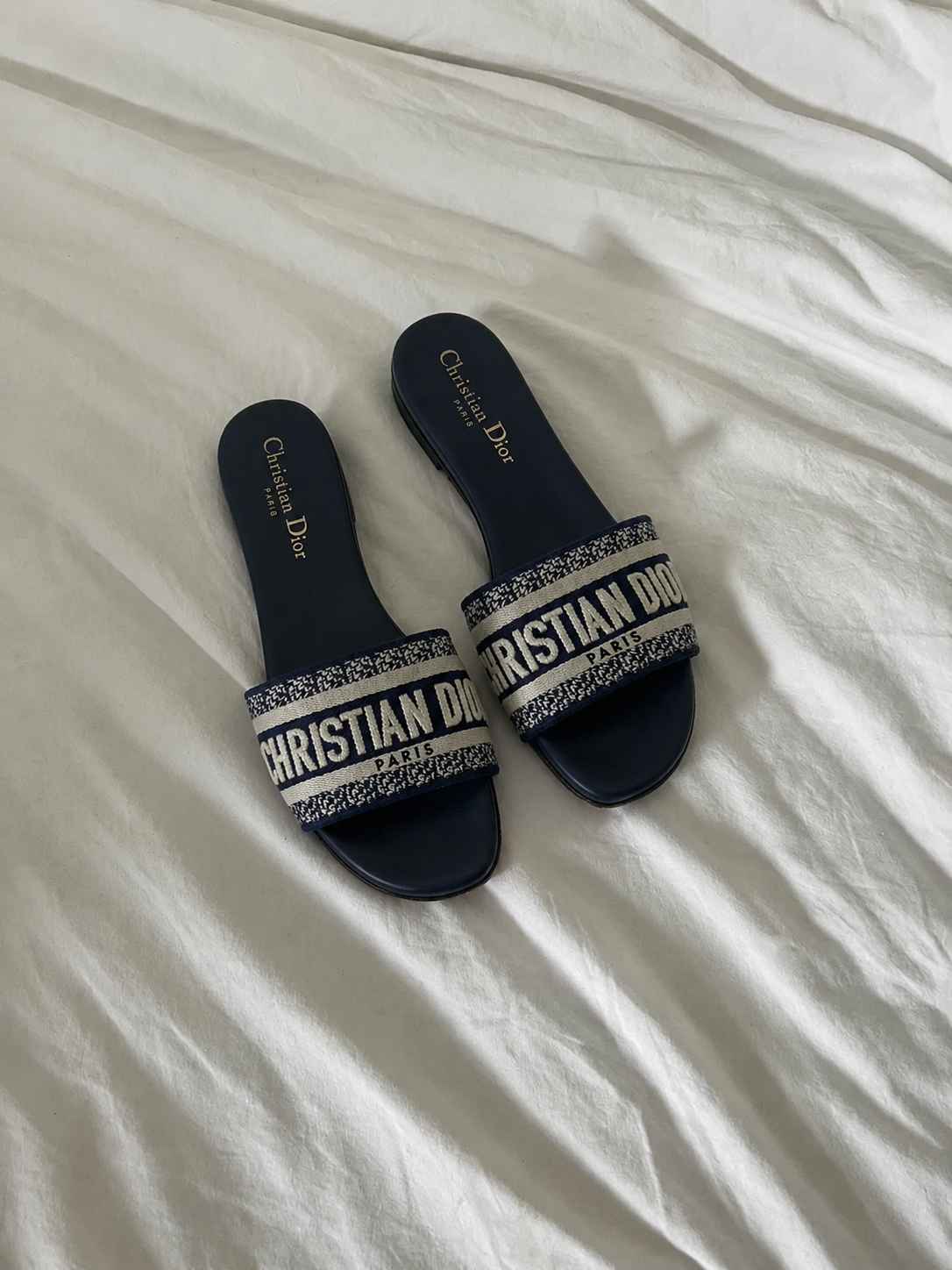 Christian Dior “Dway” Oblique Slides