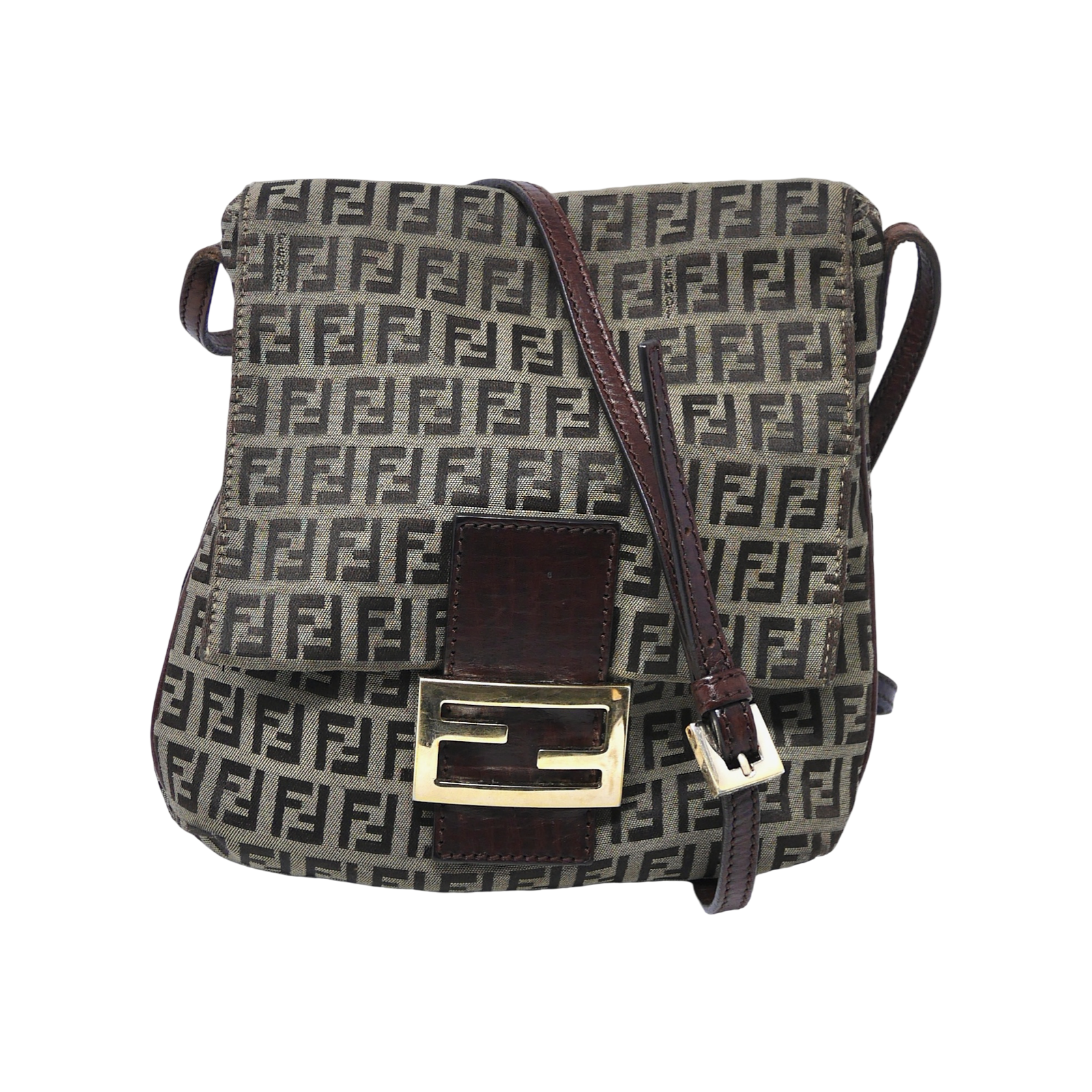 Fendi Zucca Crossbody Bag