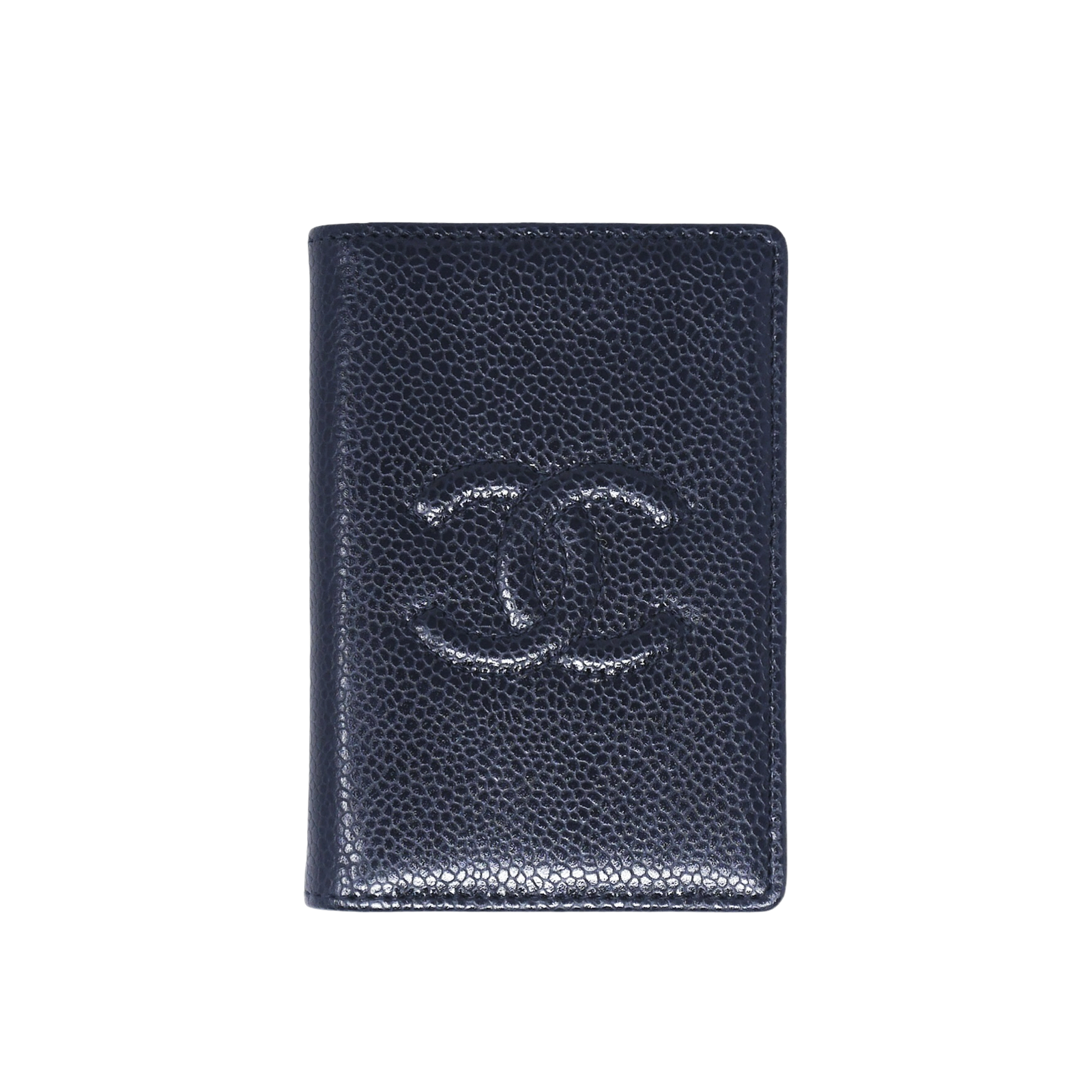 Chanel Caviar Leather Compact Wallet