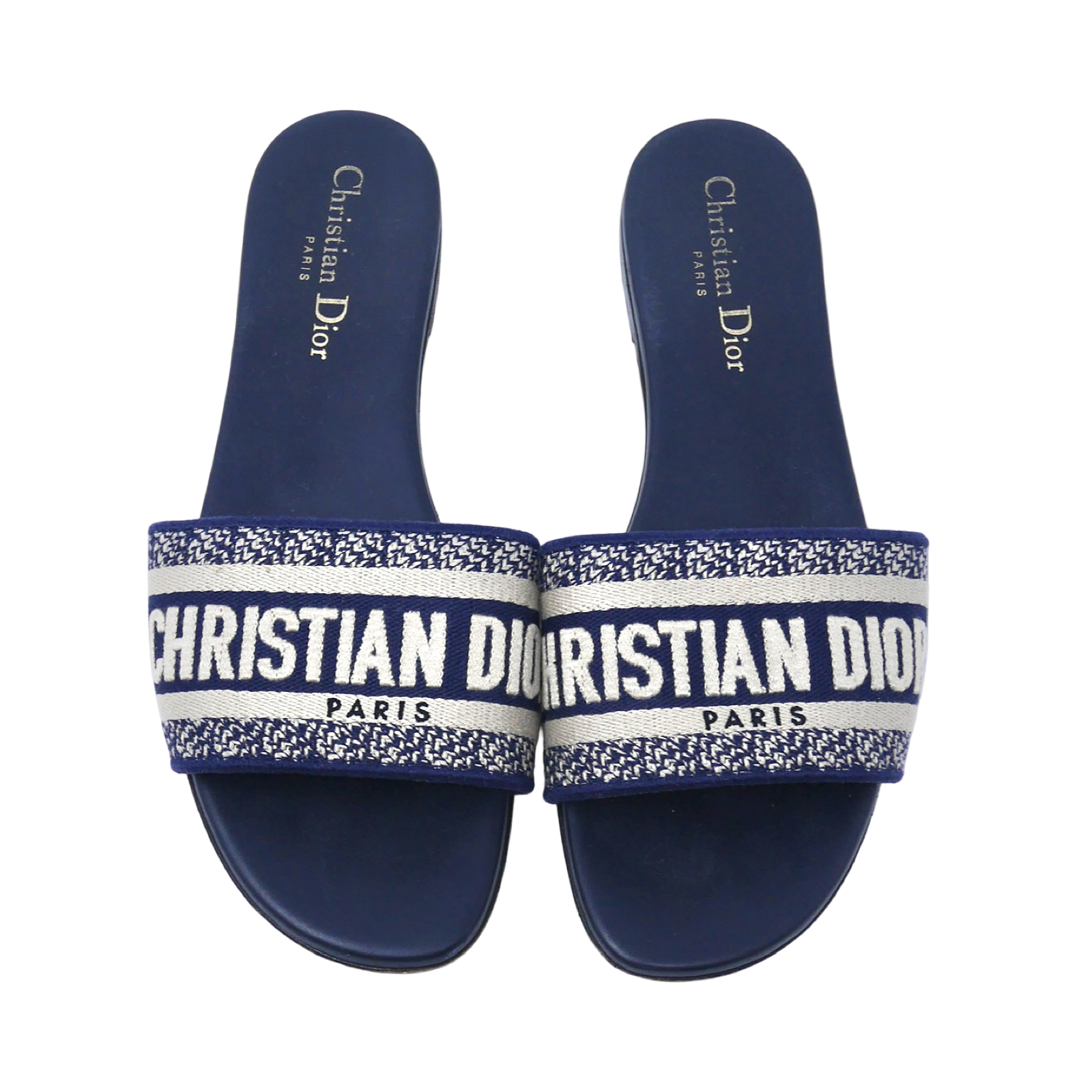 Christian Dior “Dway” Oblique Slides