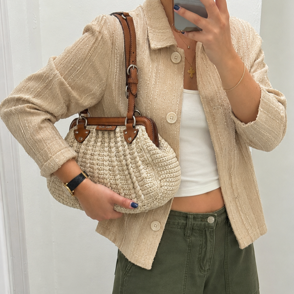 Miu Miu Crochet Bag