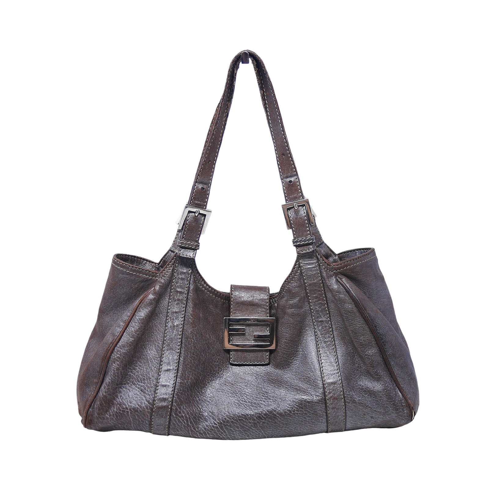 Fendi Leather Shoulder Bag