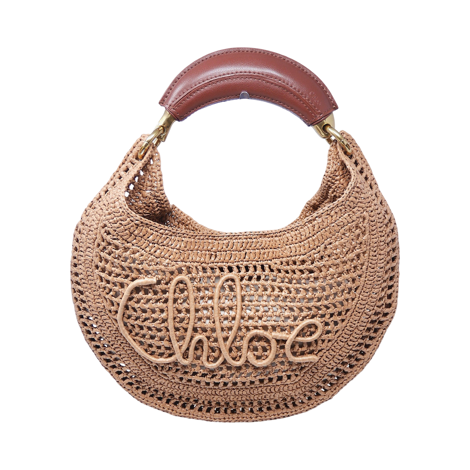 Chloe Raffia Hobo Bag