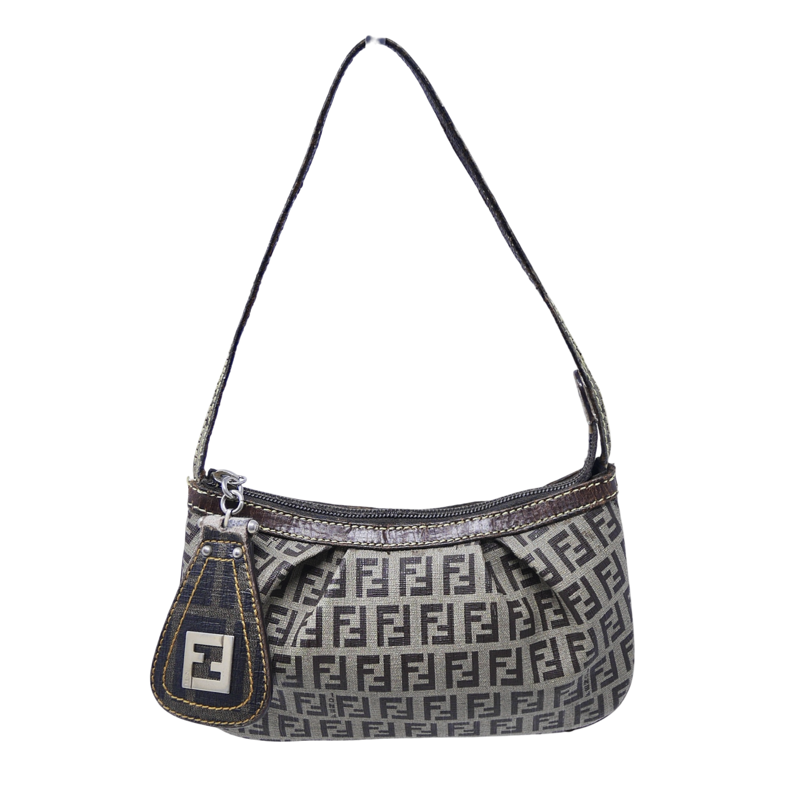 Fendi Zucca Shoulder Bag