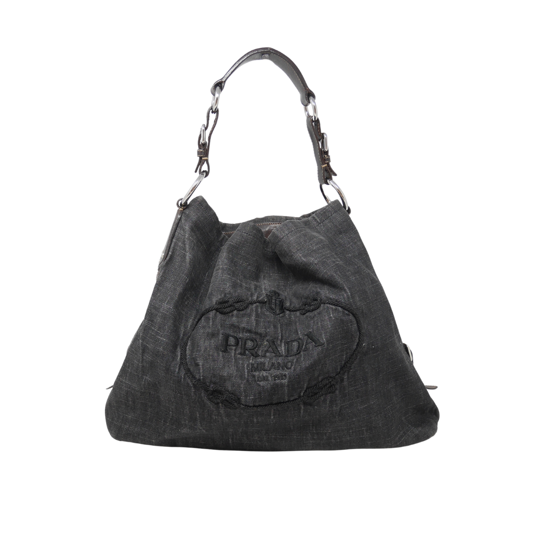 Denim Prada Hobo