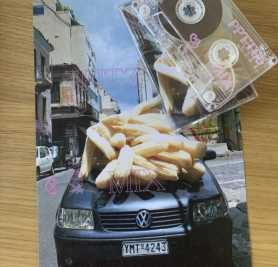 DJ Fitz, Fitz Mix 2021, Purely Physical Teeny Tapes  cassette sleeve artwork & poster