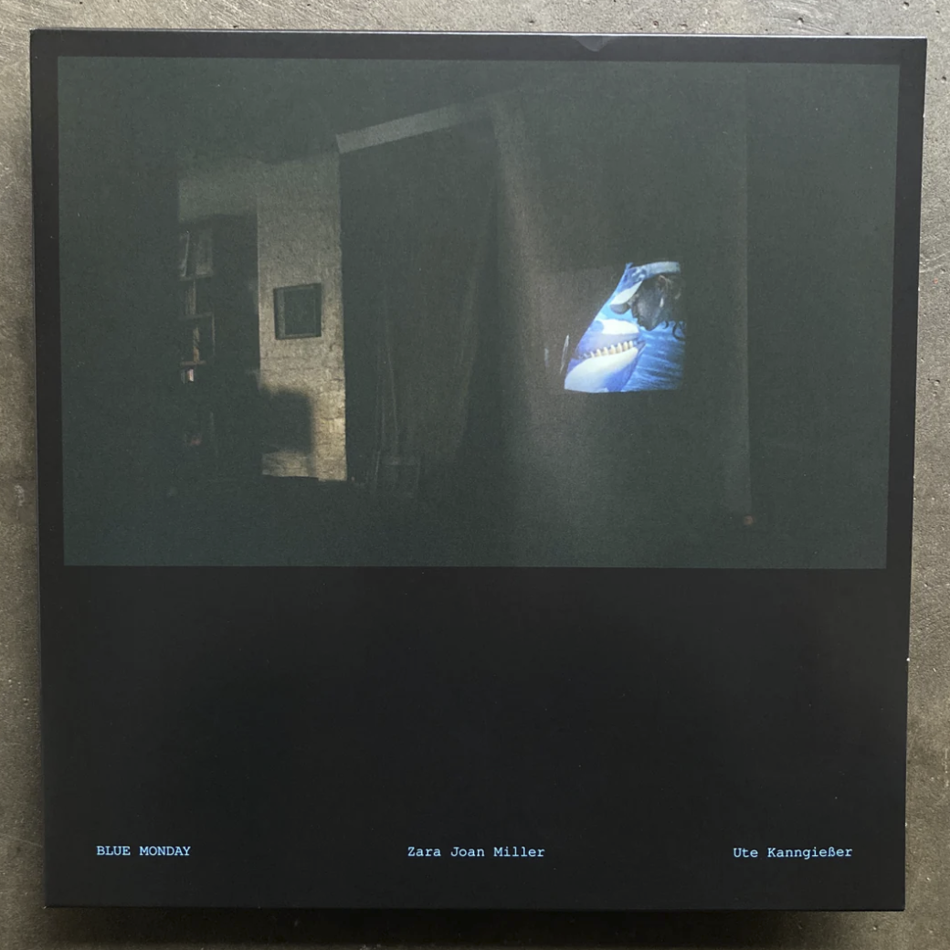 Blue Monday EP sleeve artwork, Zara Joan Miller and Ute Kanngießer, Reading Group, 2023