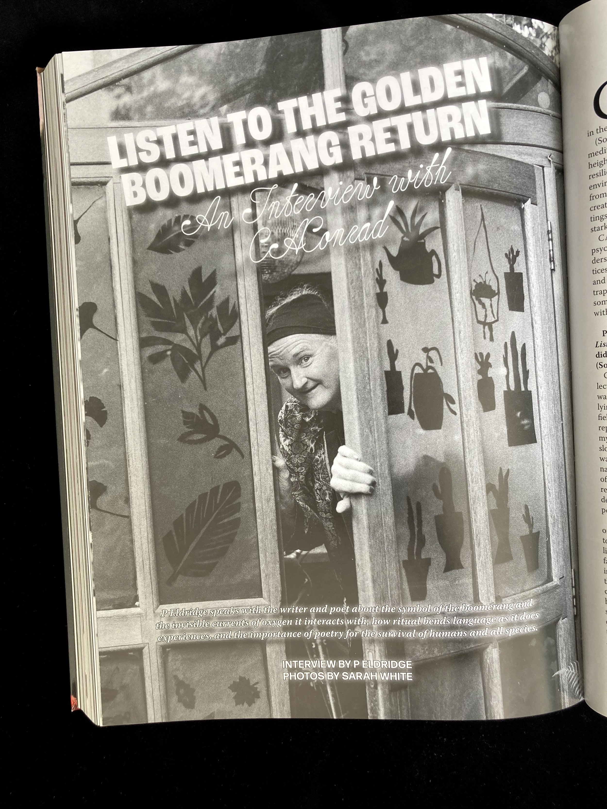 CA Conrad for Worms Mag