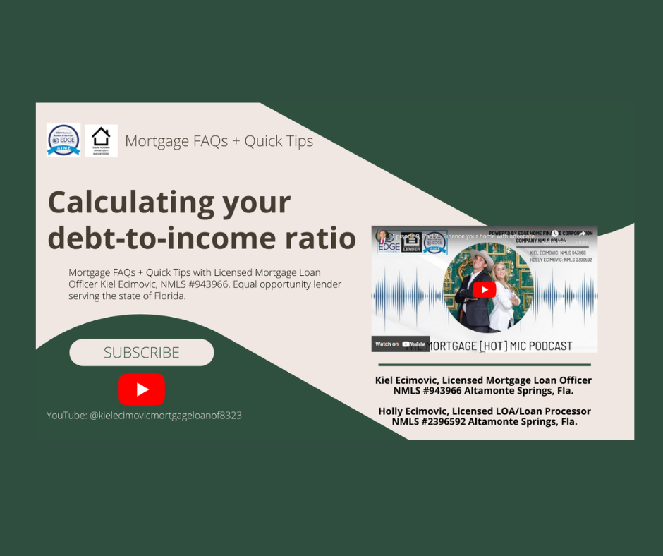 How to calculate your DTI
