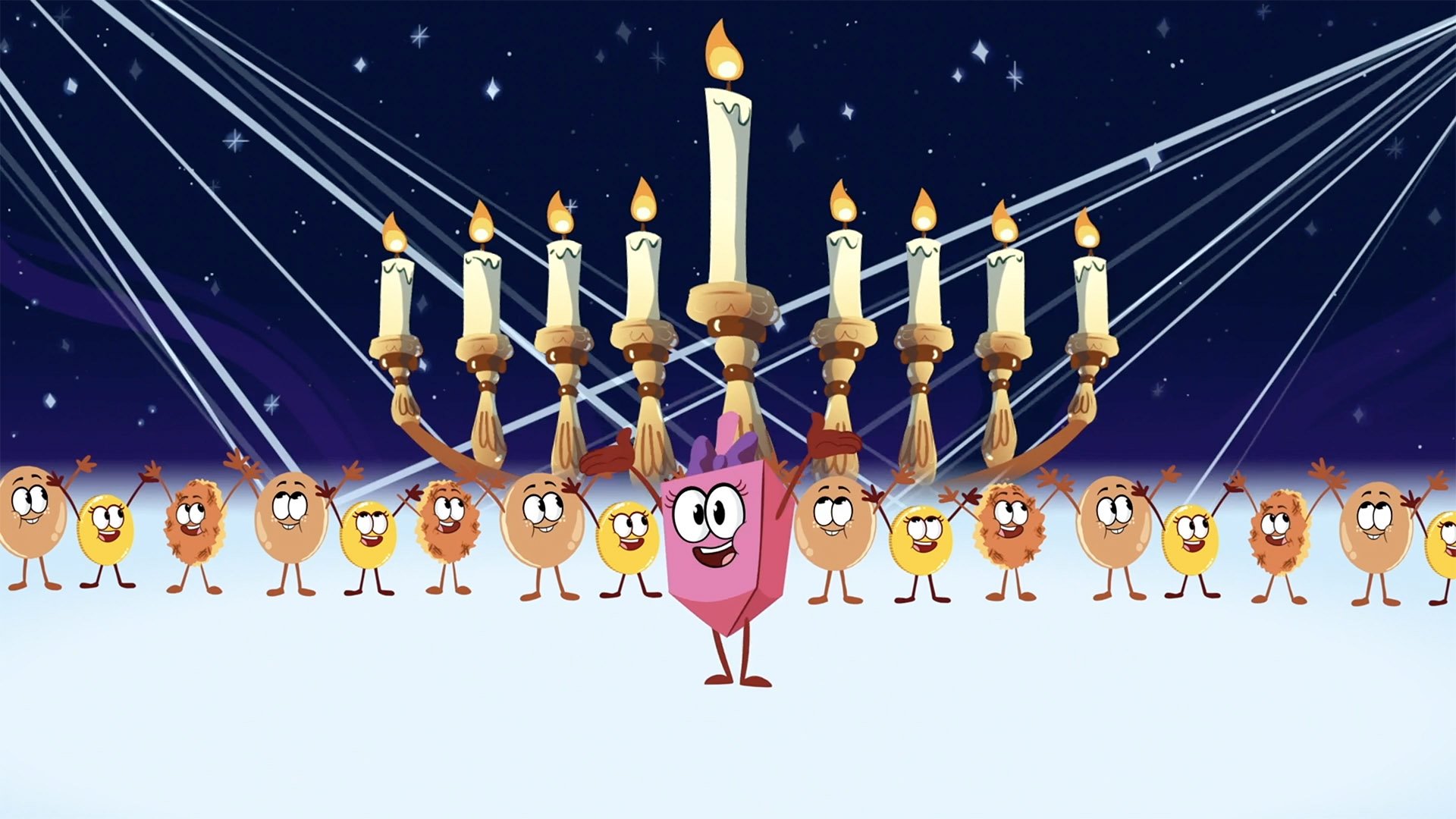 Sesame Studios: The Hanukkah Song