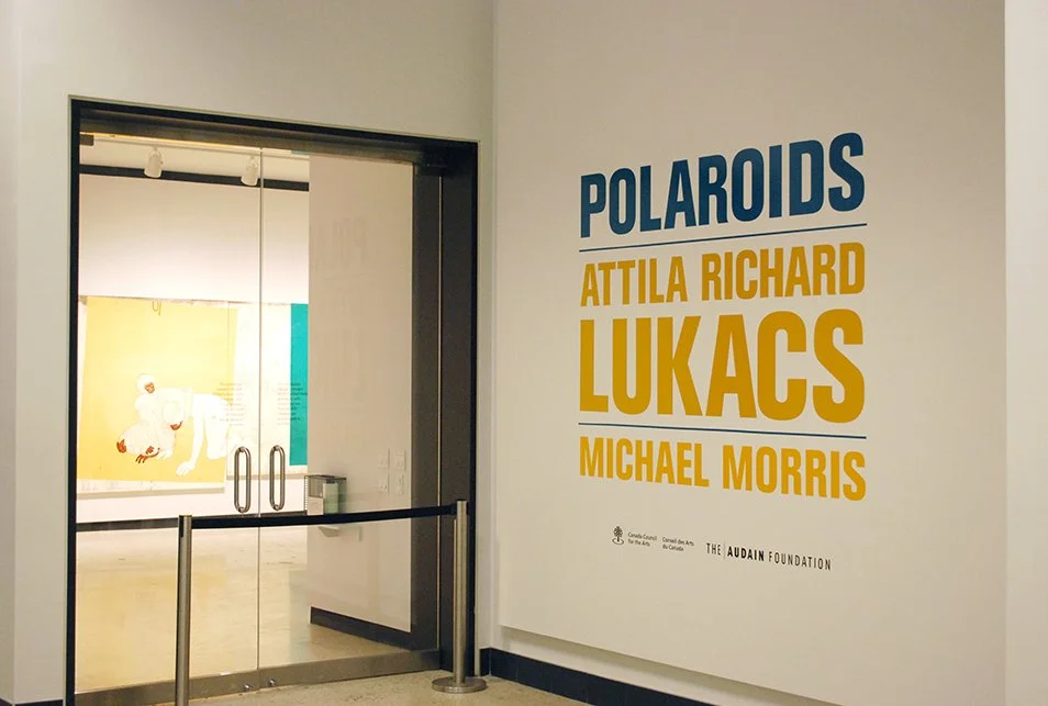 Exhibition of artist Atilla Richard Lukacs