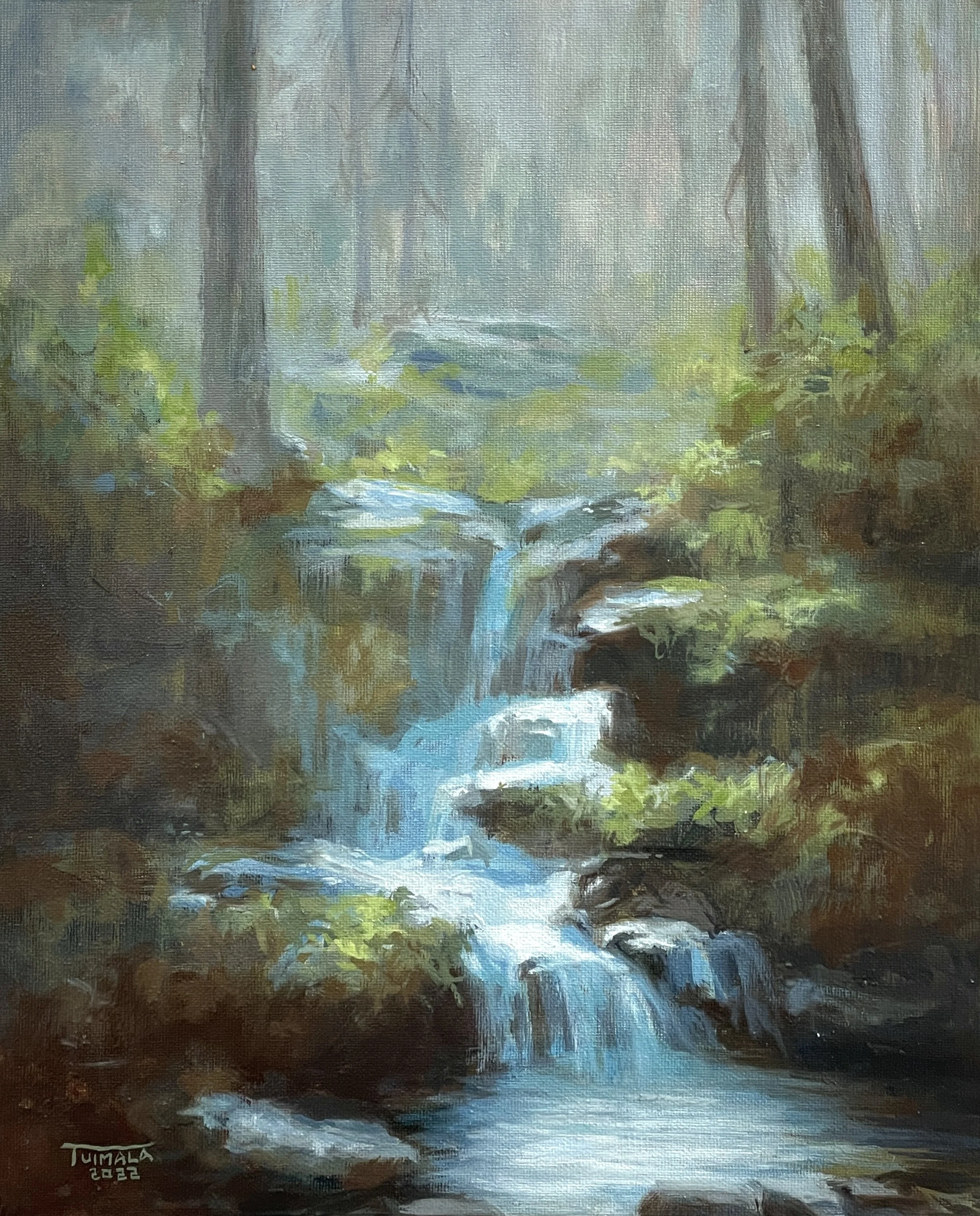 Katikka Canyon, 2022
30 x 41 cm, oil on canvas