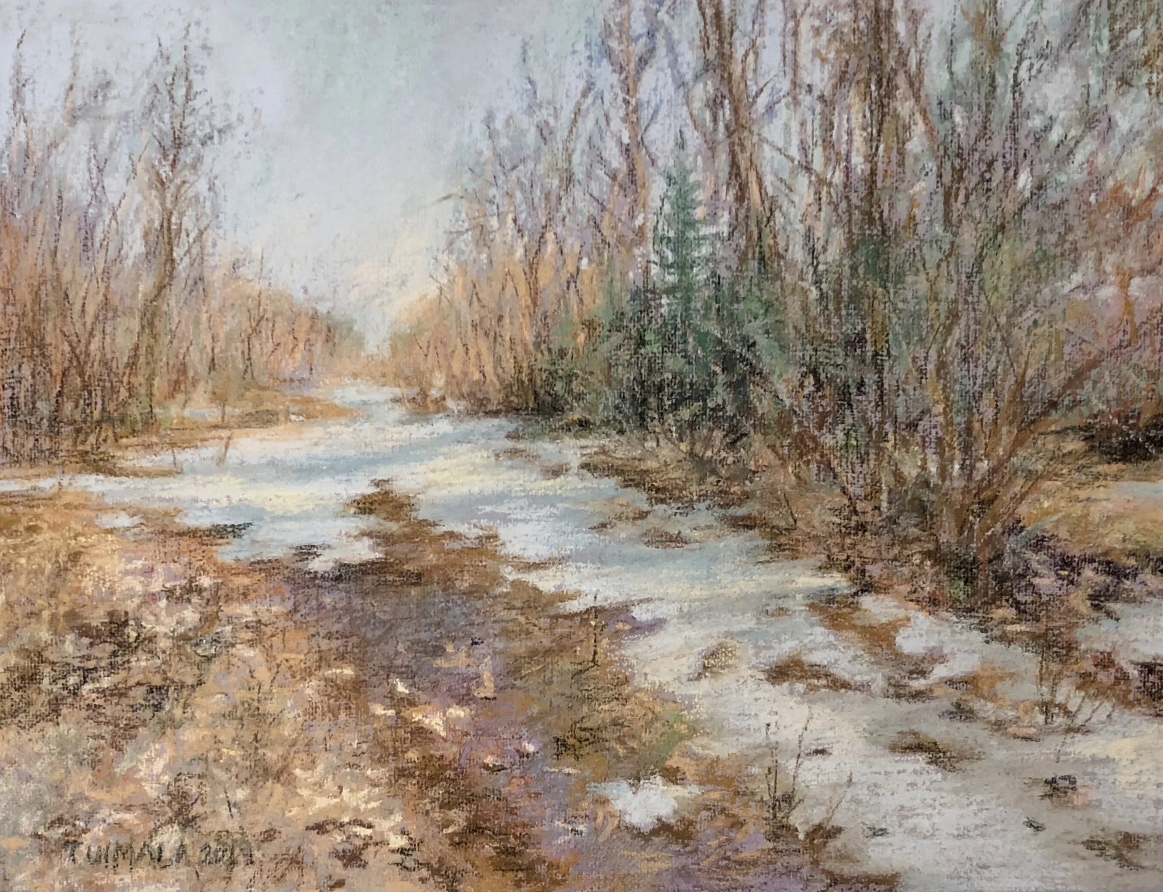 Peace, 2019
30 x 24 cm, pastel on board