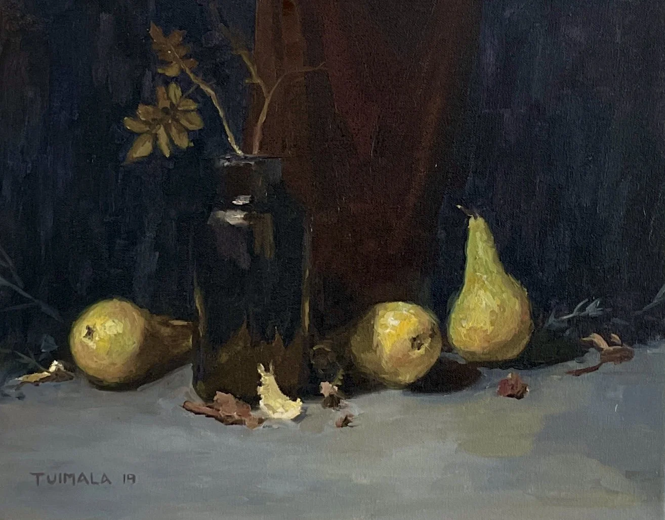 Wicked Pears, 2019
41 x 33 cm, oil on canvas