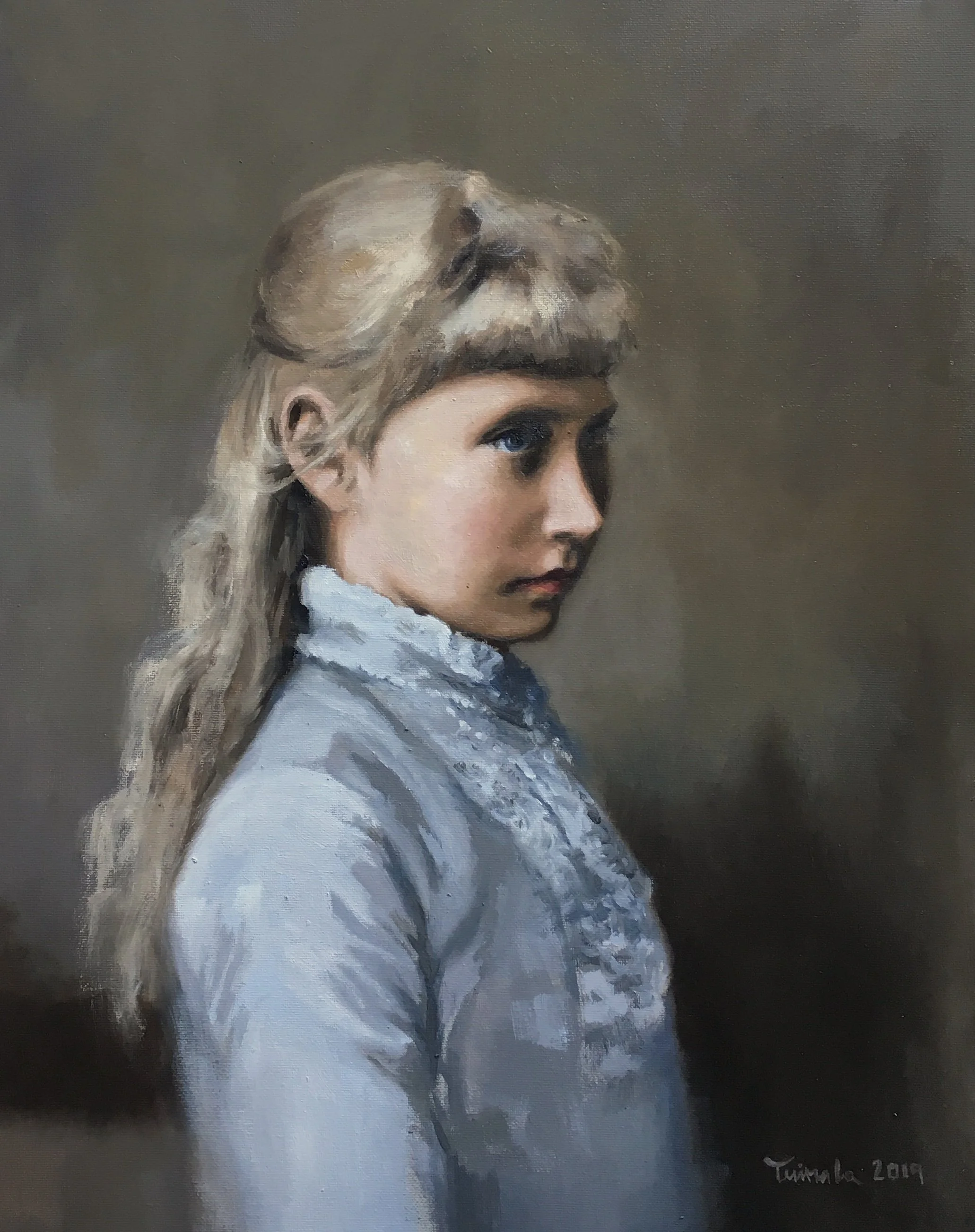 Seen, 2019
40 x 50 cm, oil on canvas