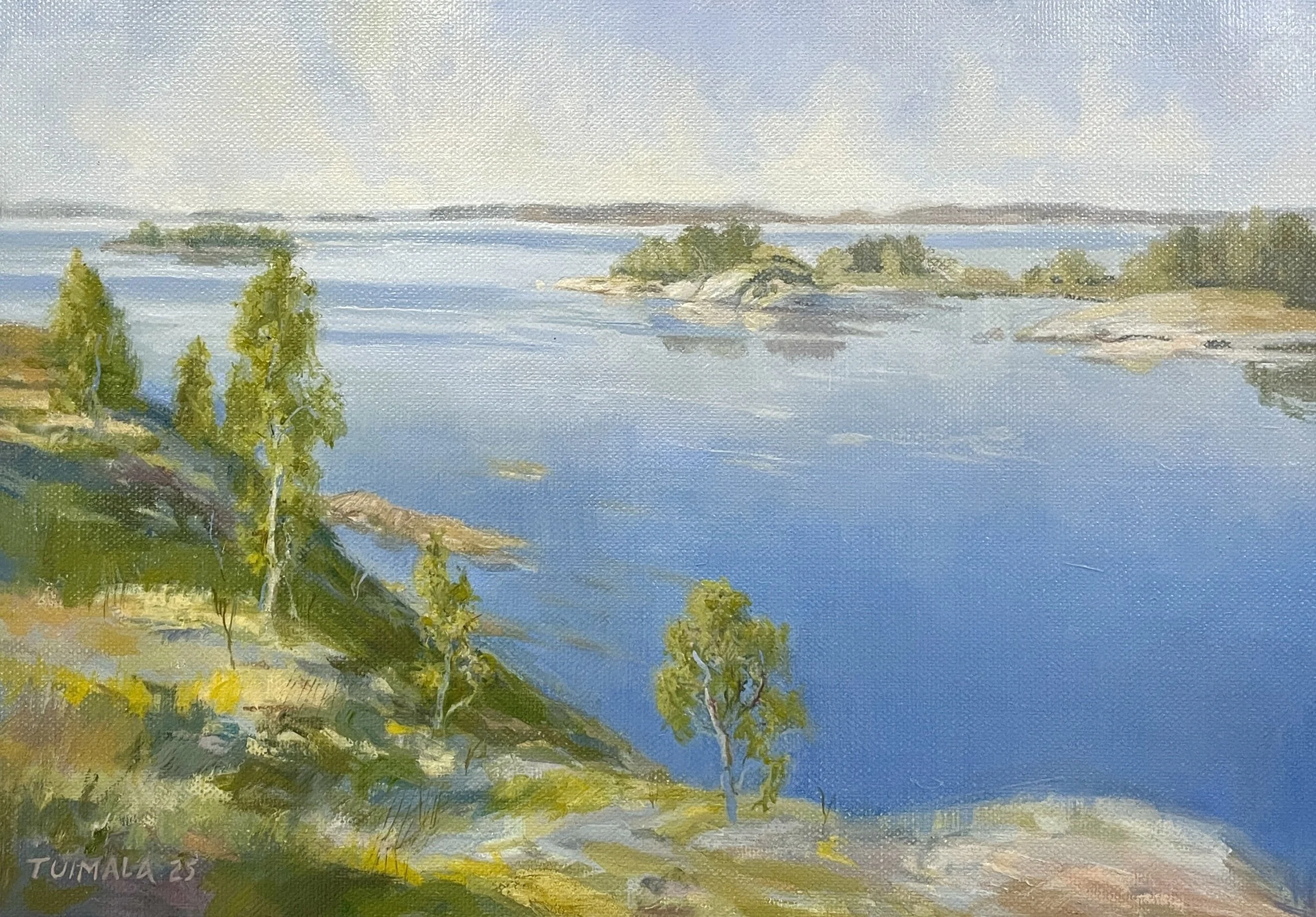 Fresh Breath of the Sea, 2025
40 x 28 cm, oil on canvas