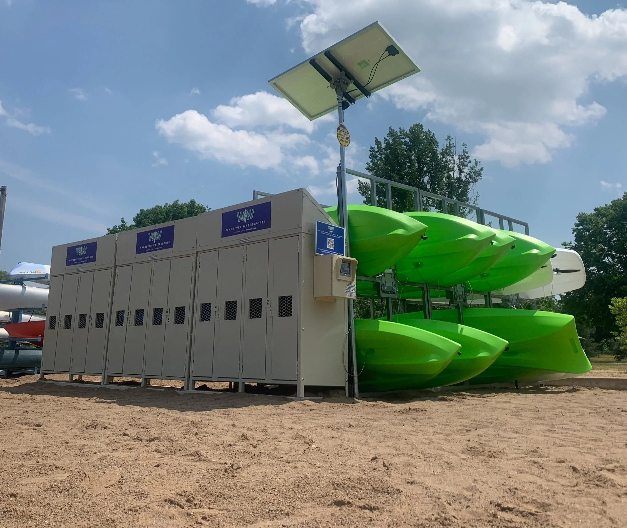 Kayak & Paddleboard Rental Kiosks — Kayak & Paddleboard Rental Kiosk