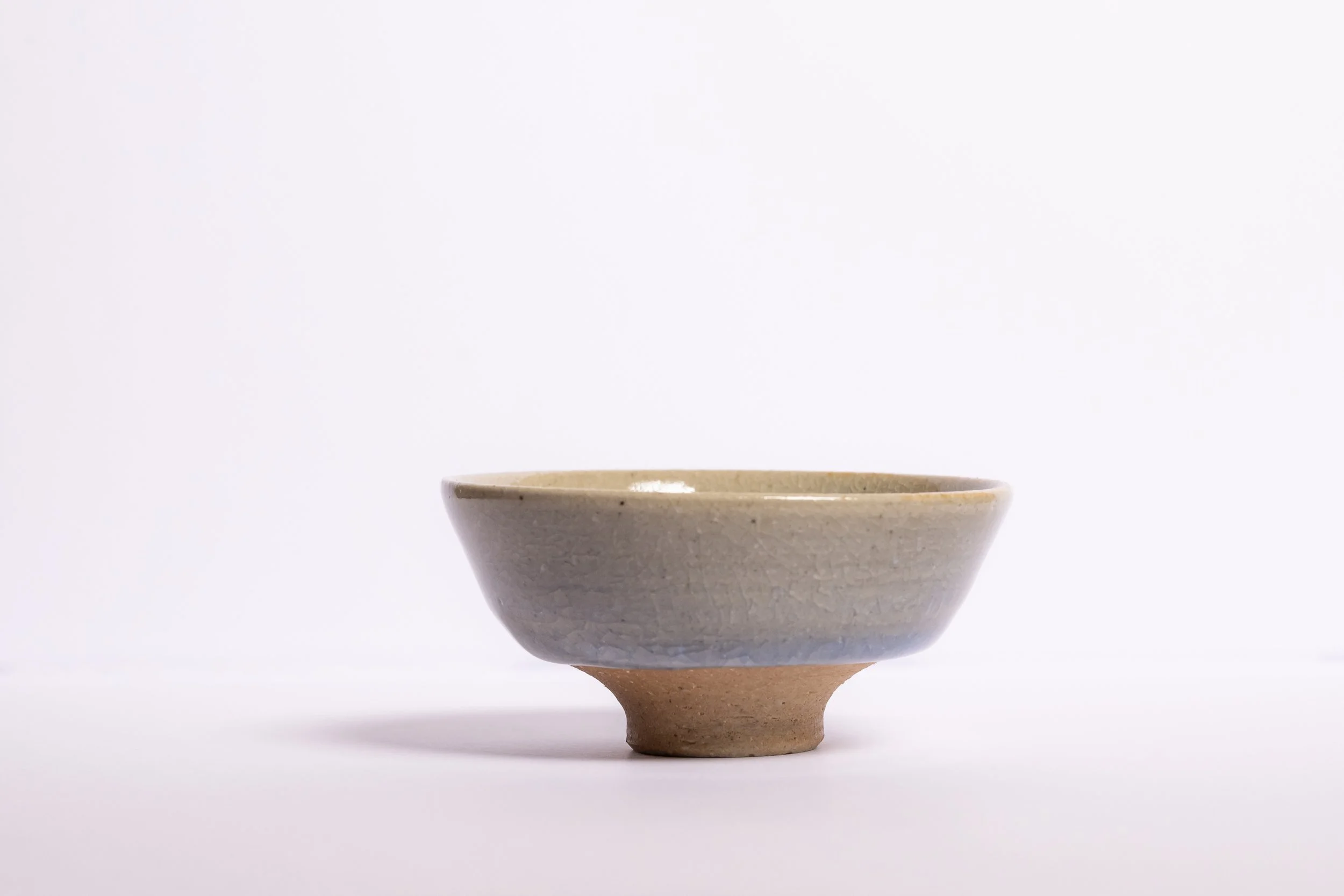 16. SAKE CUP/GEPPAKU GLAZE 7.8 X 3.5 CM 