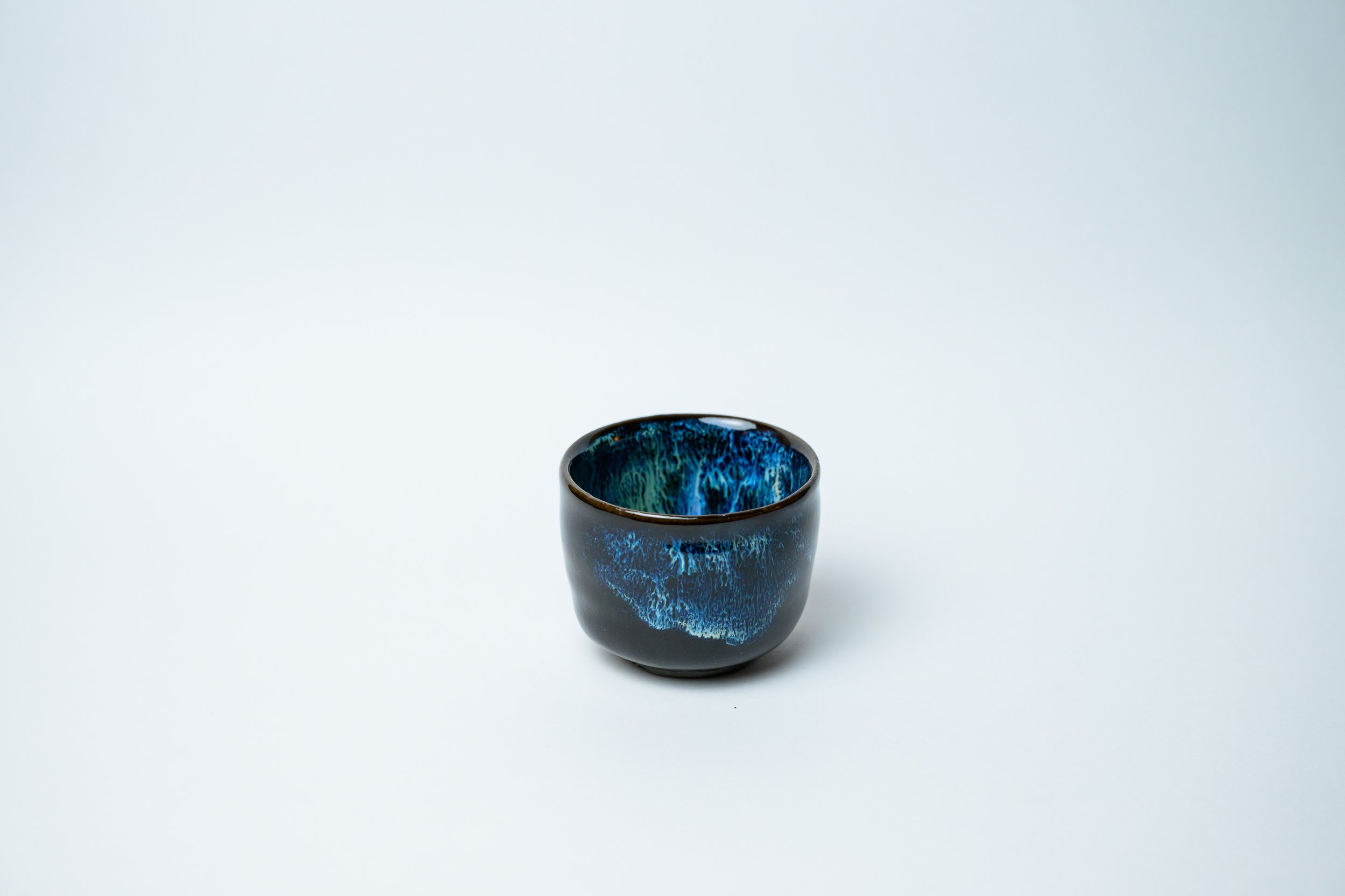 HEKIGYOKU-TENMOKU SAKE CUP
7.0 x 5.5CM
$600
