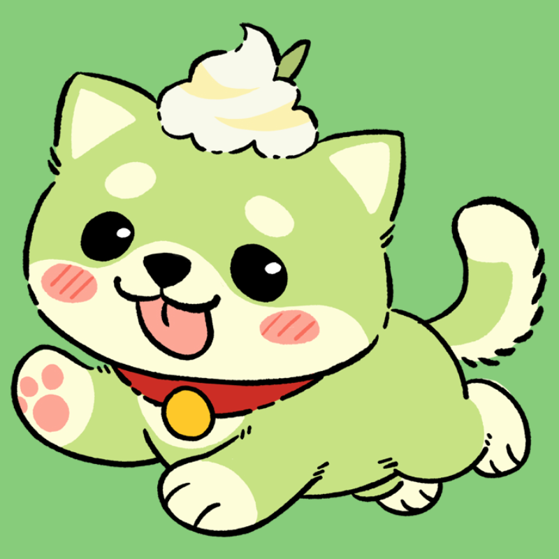 Matcha Dog