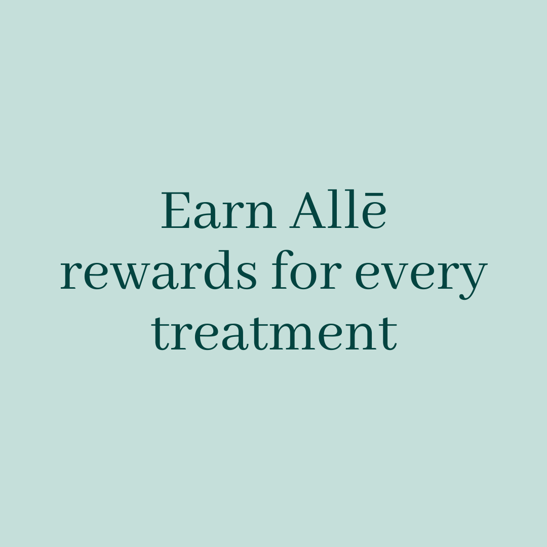 Earn Allē rewards for every treatment