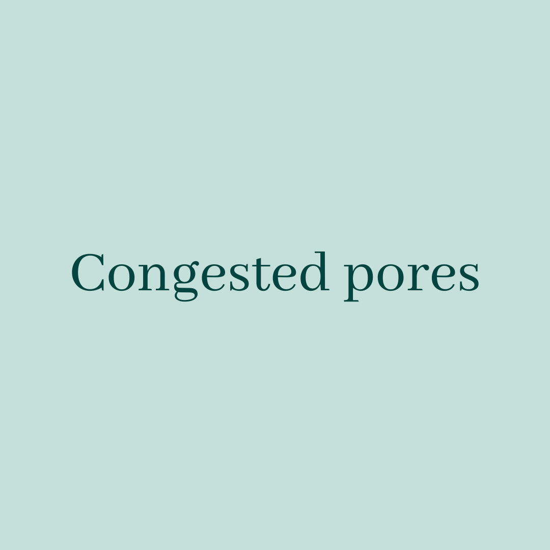 Congested pores