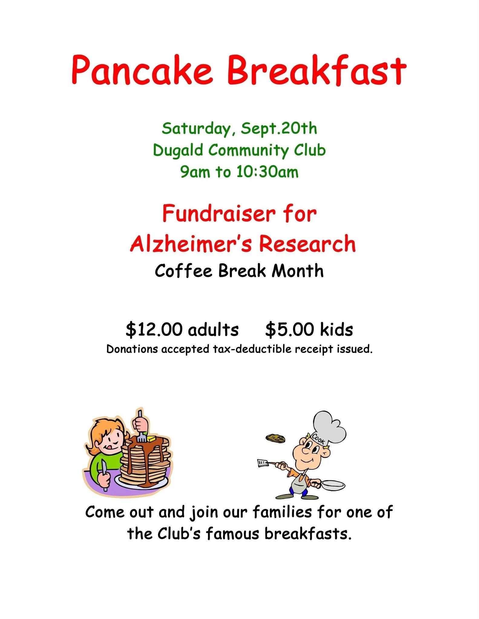 Pancake Breakfast