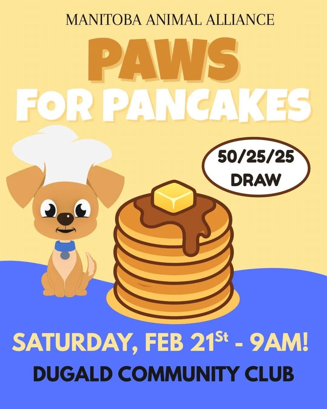 Pancake Breakfast for Manitoba Animal Alliance