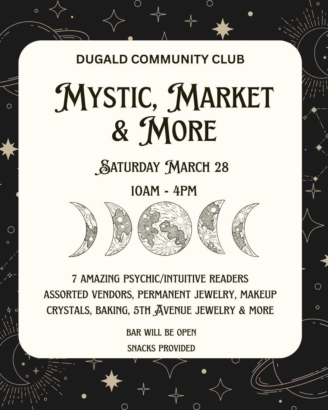 Mystic, Market, & More