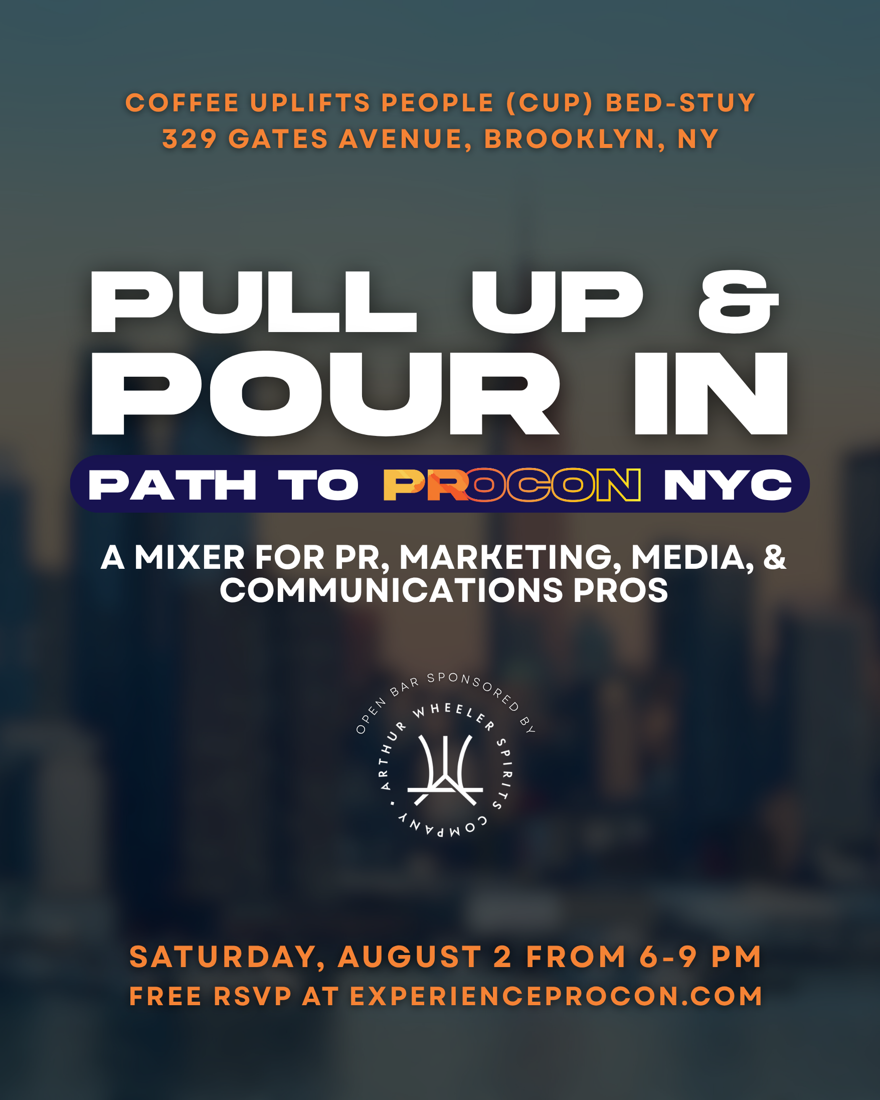 Pull Up & Pour In: Path to PRocon NYC 2025