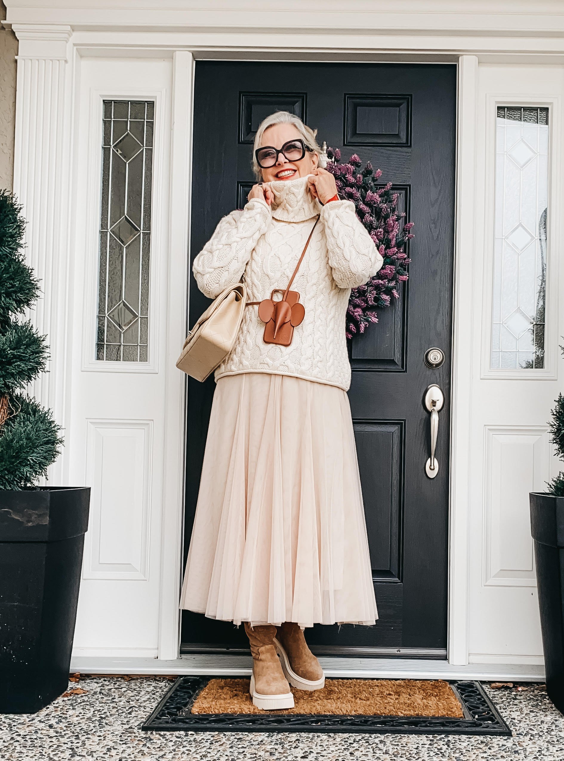 How to Wear a Tulle Skirt After 50 — Style Alive After 55
